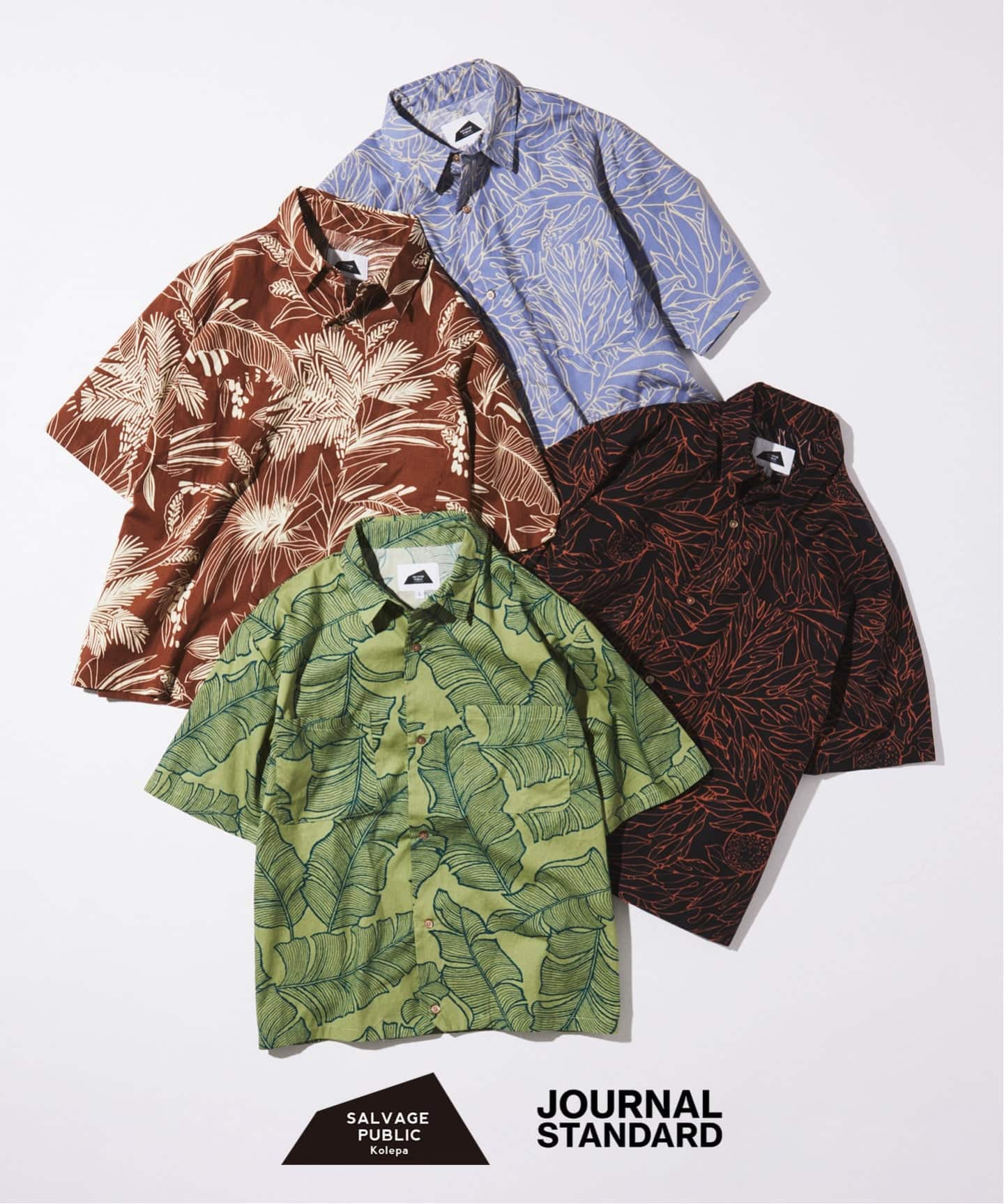 SALVAGE PUBLIC （セット販売） SALVAGE PUBLIC / サルベージパブリック 別注 Hapa Jac Shirt 1