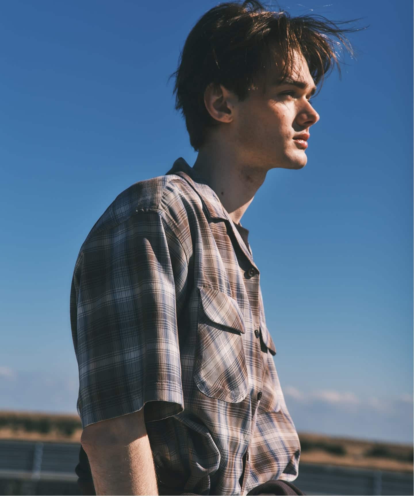 PENDLETON / ペンドルトン 別注 TR ツイル 半袖 オープンカラーシャツ