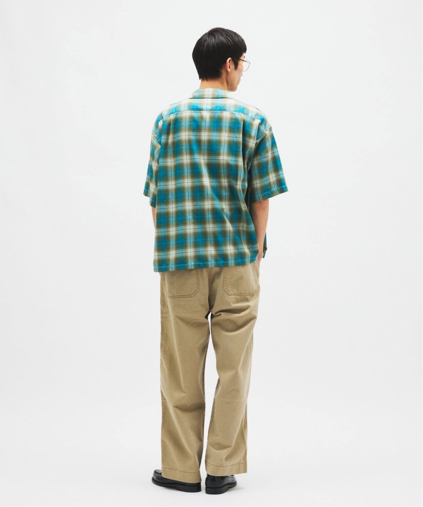 PENDLETON / ペンドルトン 別注 TR ツイル 半袖 オープンカラーシャツ