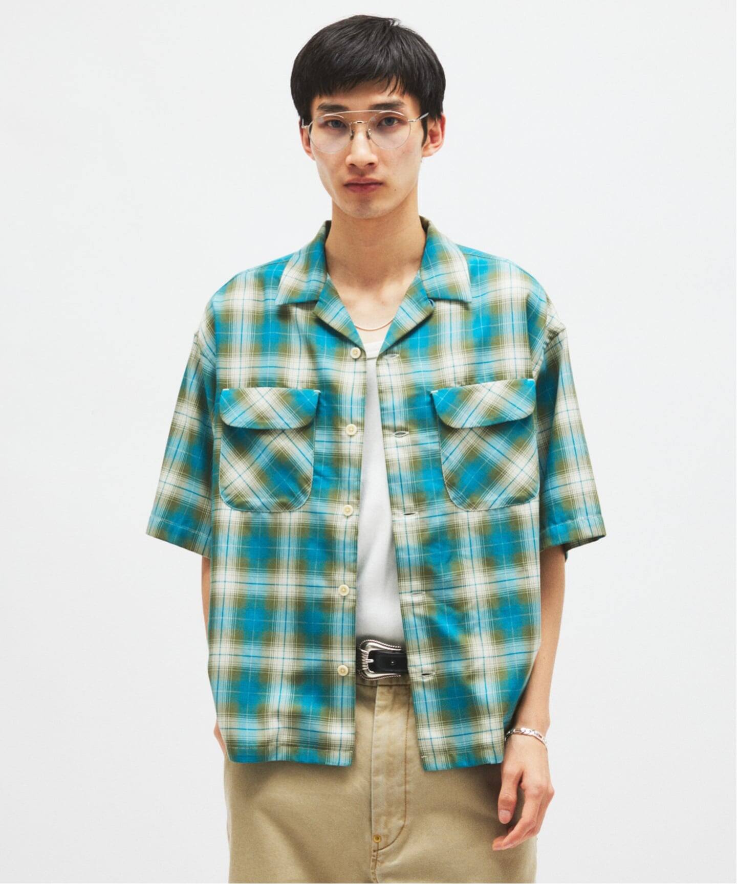 PENDLETON / ペンドルトン 別注 TR ツイル 半袖 オープンカラーシャツ