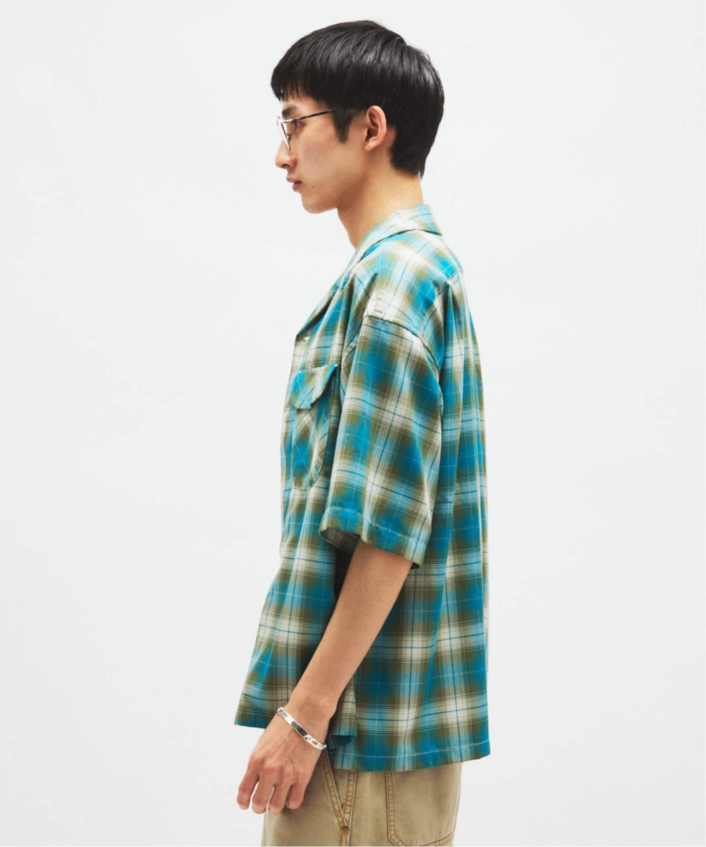 PENDLETON / ペンドルトン 別注 TR ツイル 半袖 オープンカラーシャツ