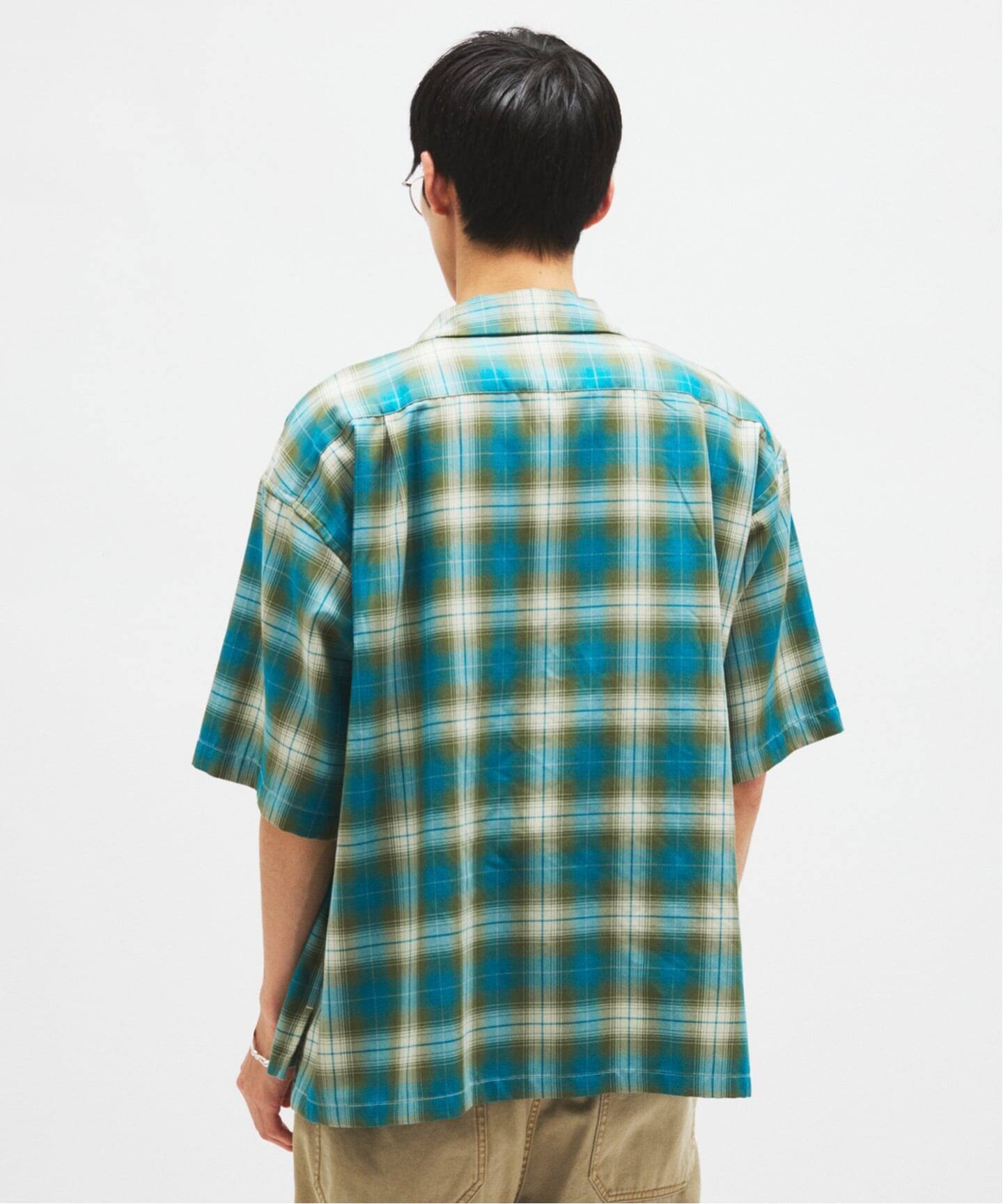 PENDLETON / ペンドルトン 別注 TR ツイル 半袖 オープンカラーシャツ