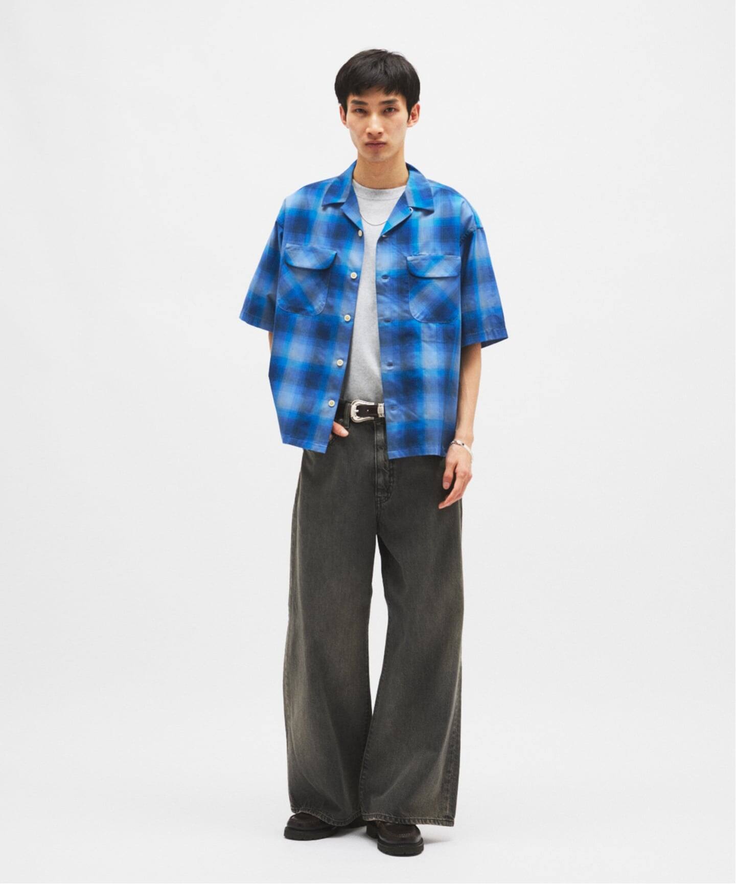 PENDLETON / ペンドルトン 別注 TR ツイル 半袖 オープンカラーシャツ