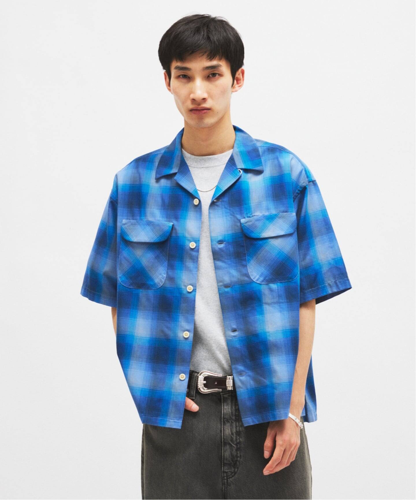 PENDLETON / ペンドルトン 別注 TR ツイル 半袖 オープンカラーシャツ