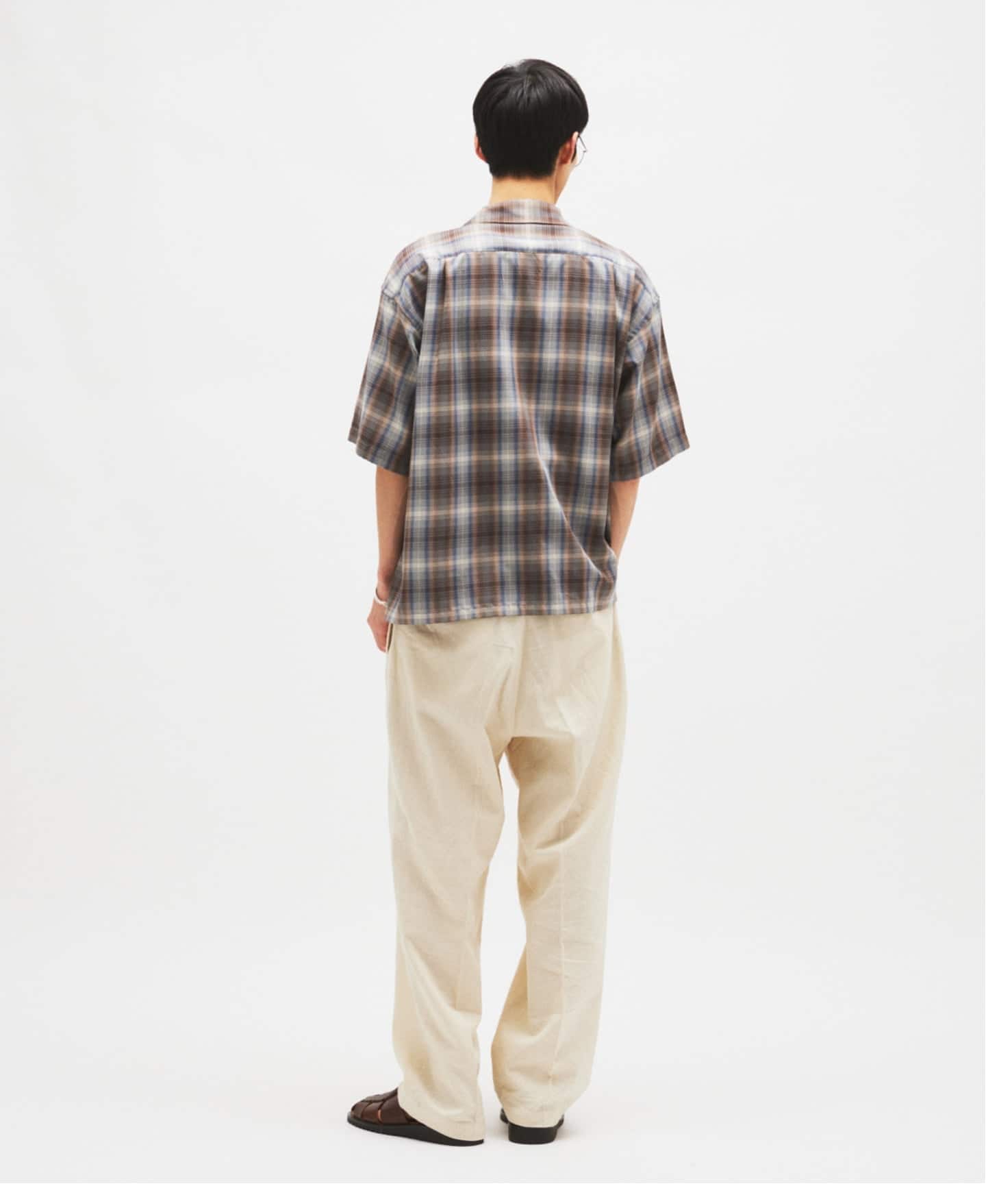 PENDLETON / ペンドルトン 別注 TR ツイル 半袖 オープンカラーシャツ