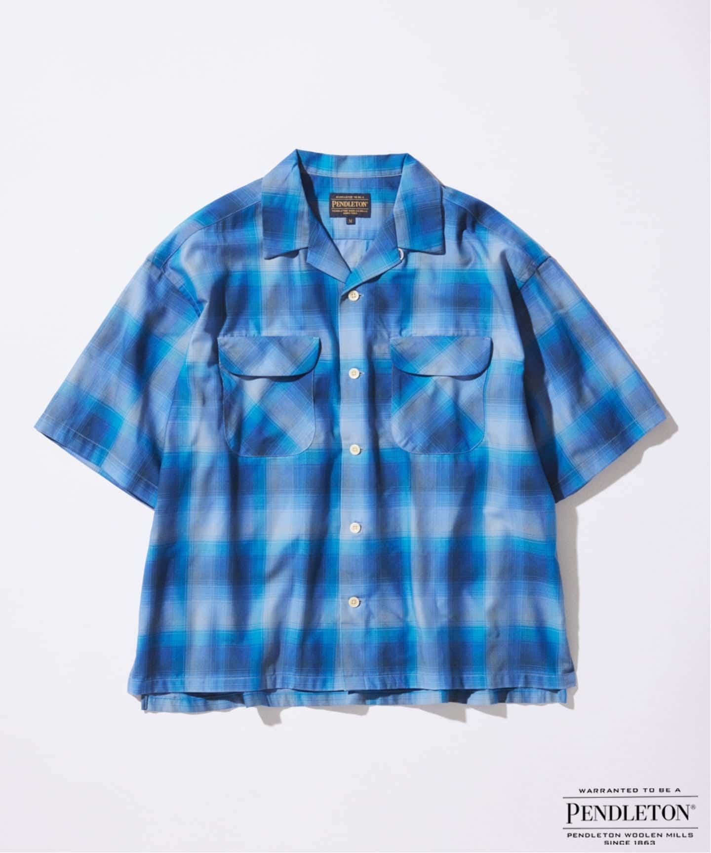 予約》PENDLETON / ペンドルトン 別注 TR ツイル 半袖 ボードシャツ