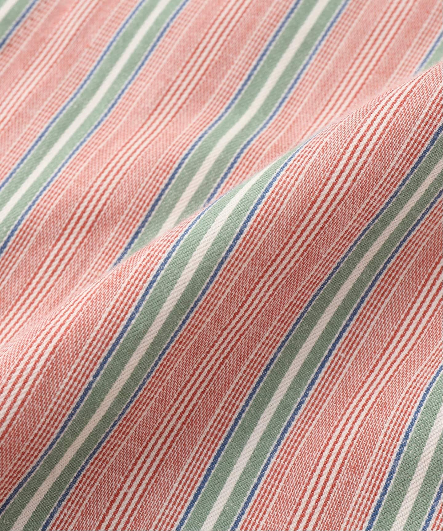FRANK LEDER / フランクリーダー VINTAGE FOLK STRIPE C/L SH（シャツ