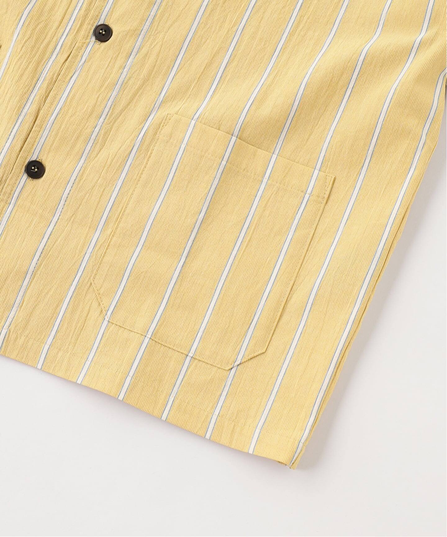 FRANK LEDER / フランクリーダー WASHED ORGANIC CTN S/S SH（シャツ