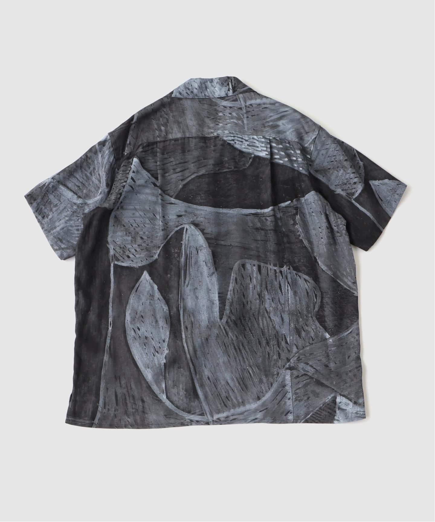 ☆YOKE☆ヨークPRINTED REGULAR COLLAR SHIRT YOKE / ヨーク Printed Tencell Open Collar Shirt（シャツ／ブラウス