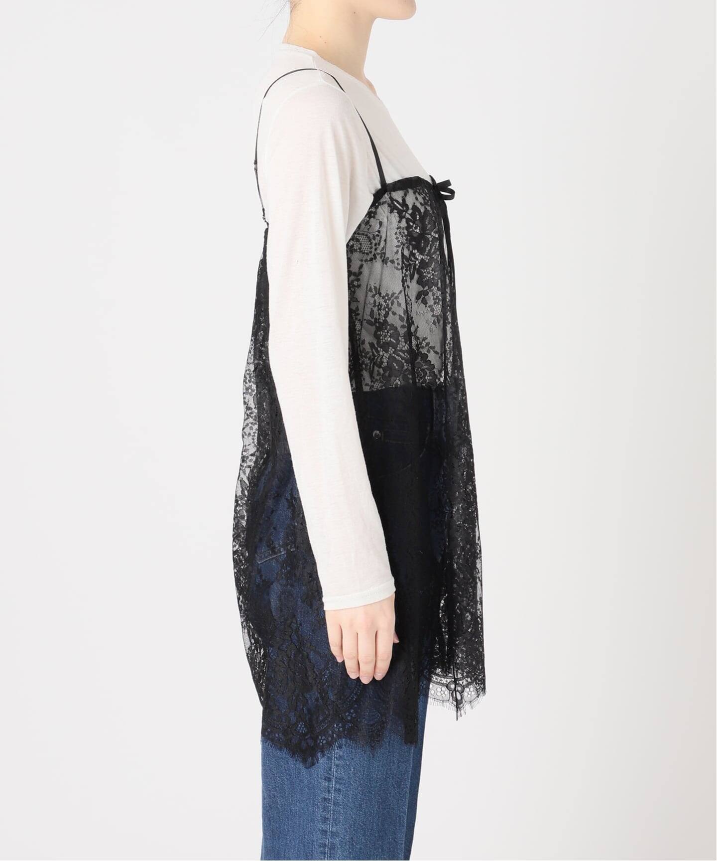 予約》【WEB＋一部店舗限定】手洗い可 / レース2WAYキャミソール