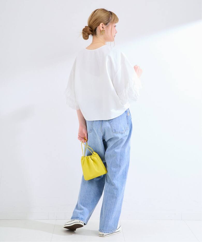 追加予約》手洗い可 / UVcare / 接触冷感 / add Function フリル袖 