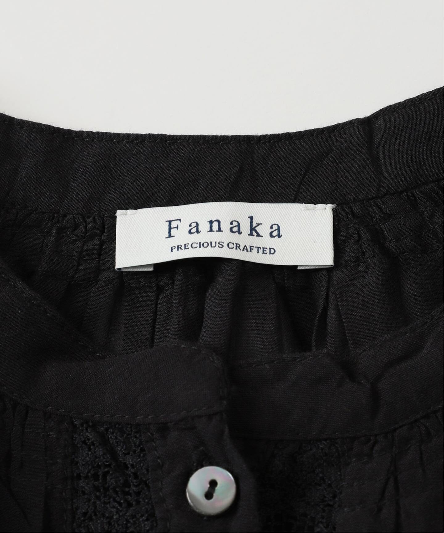 WEB限定】FANAKA / ファナカ ラグランリバーレースブラウス（シャツ 