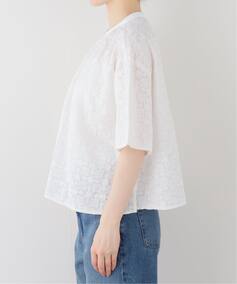 WEB限定】 FANAKA / ファナカ シアー総刺繍前開きブラウス（シャツ 