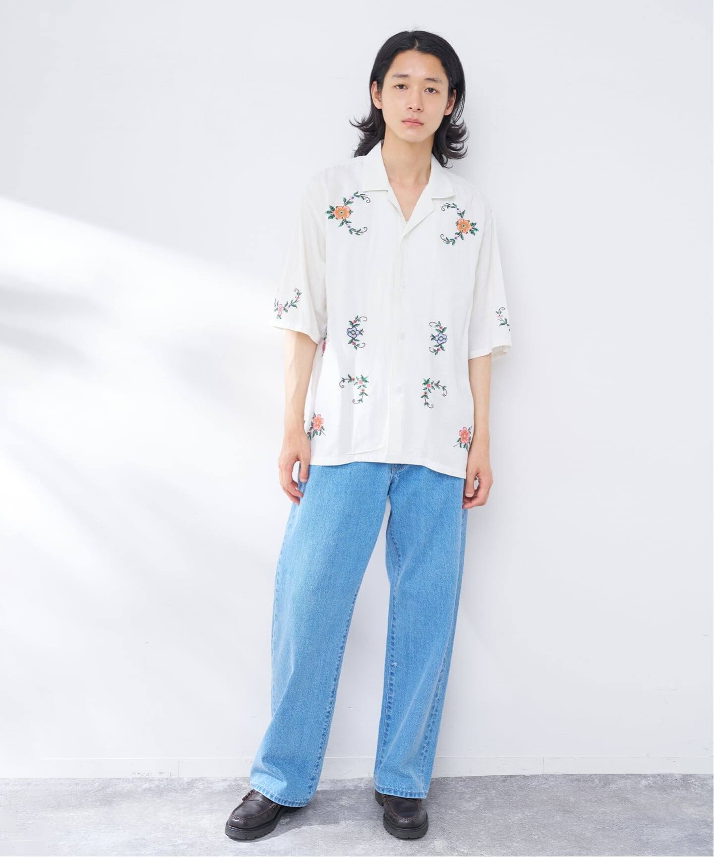 インドクロスステッチ シャツ（シャツ／ブラウス）｜B.C STOCK（ベー