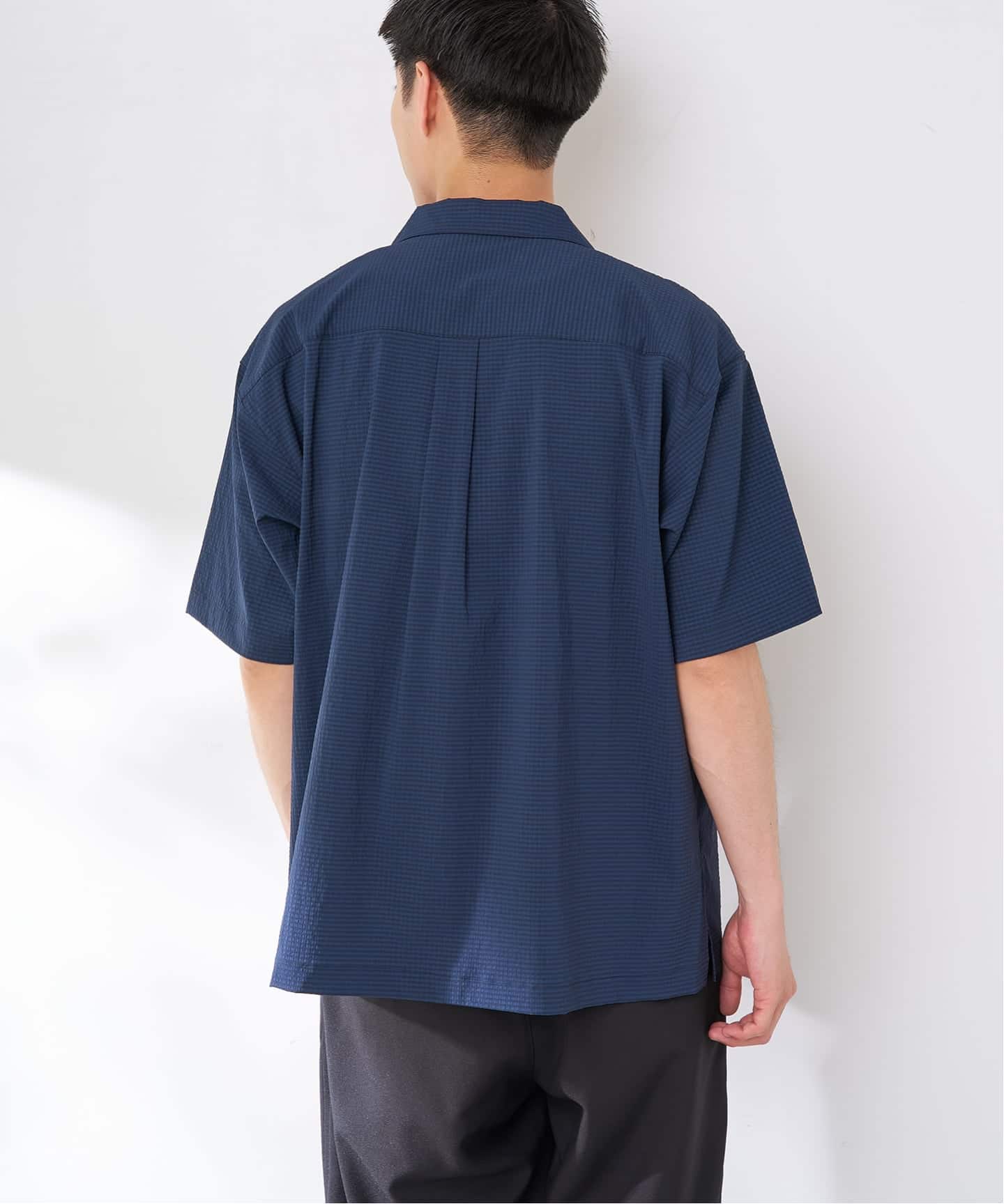 ナイロンシアサッカーシャツ（シャツ／ブラウス）｜B.C STOCK（ベー