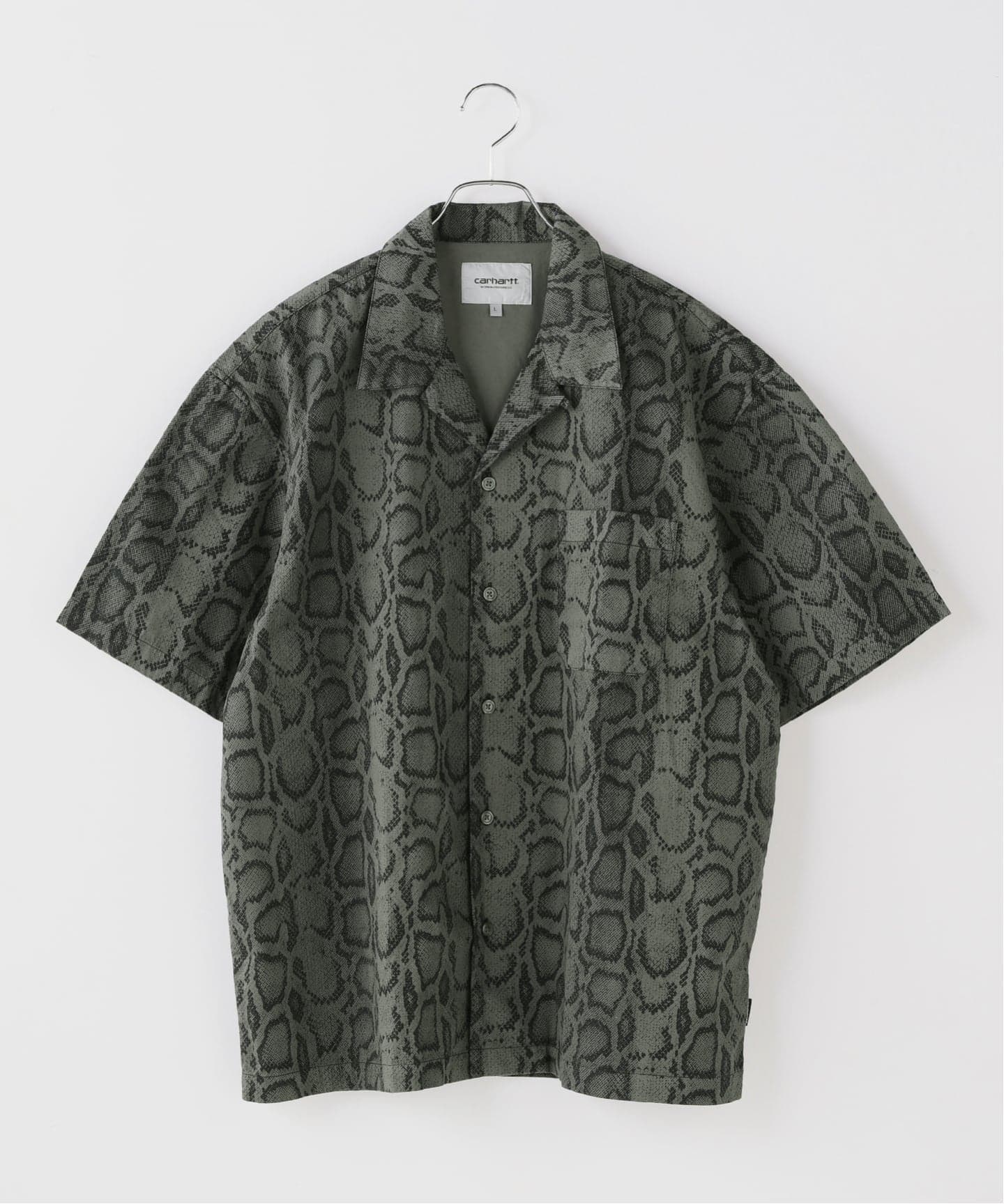 CARHARTT WIP S/S SnakeCamo Shirt XL 新品 CARHARTT WIP / カーハート ダブリューアイピー S/S SNAKE CAMO SHIRT