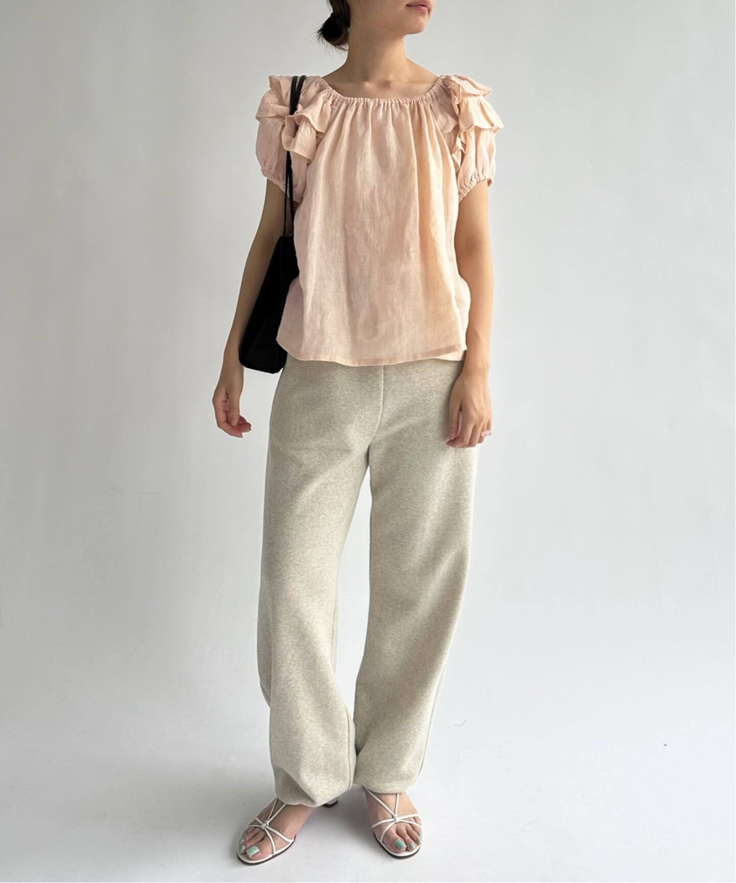 リネンパフスリーブトップ（シャツ／ブラウス）｜EDIT.FOR LULU 