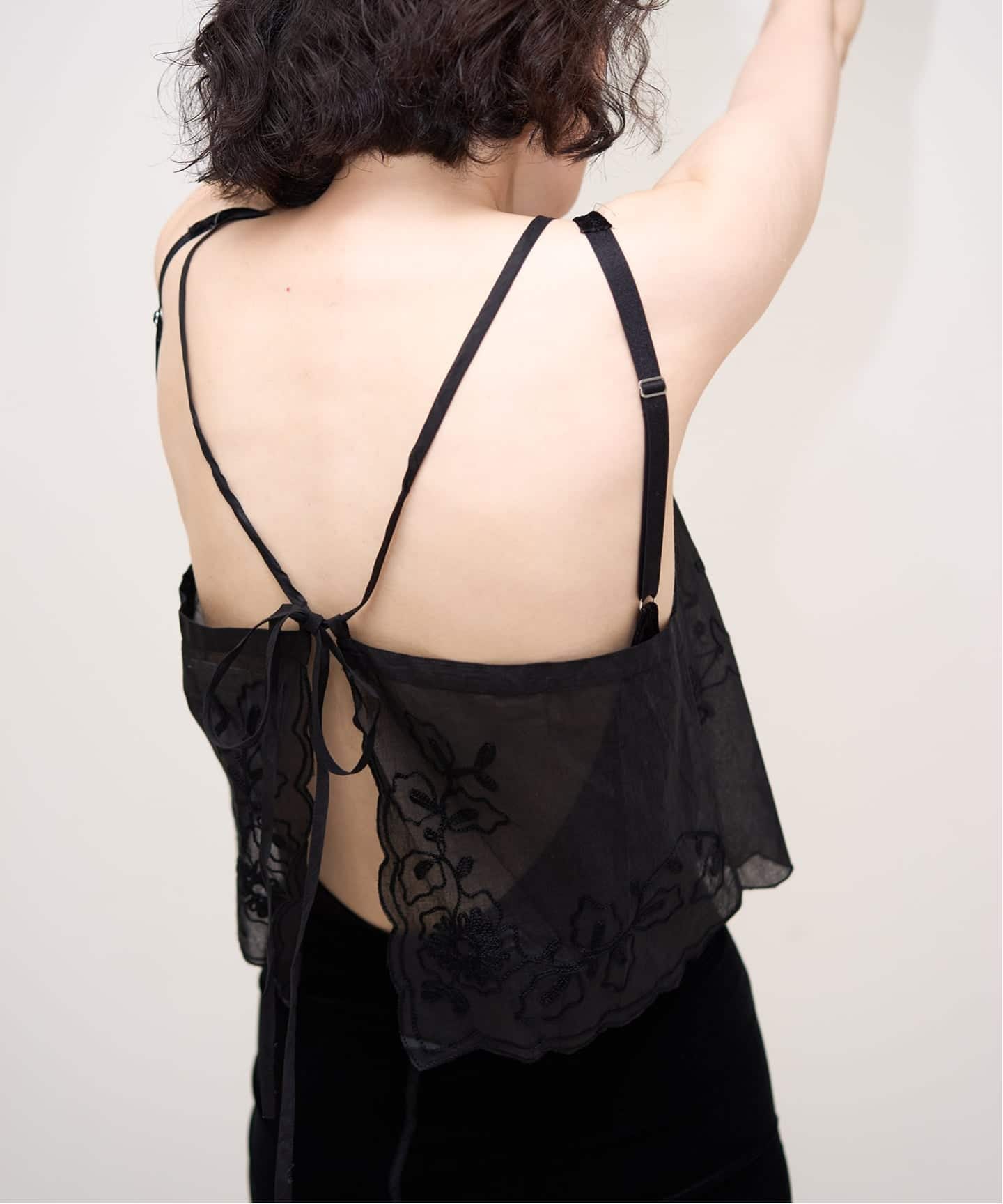 SARA MALLIKA/サラマリカ】 Organza Cami Top（シャツ／ブラウス