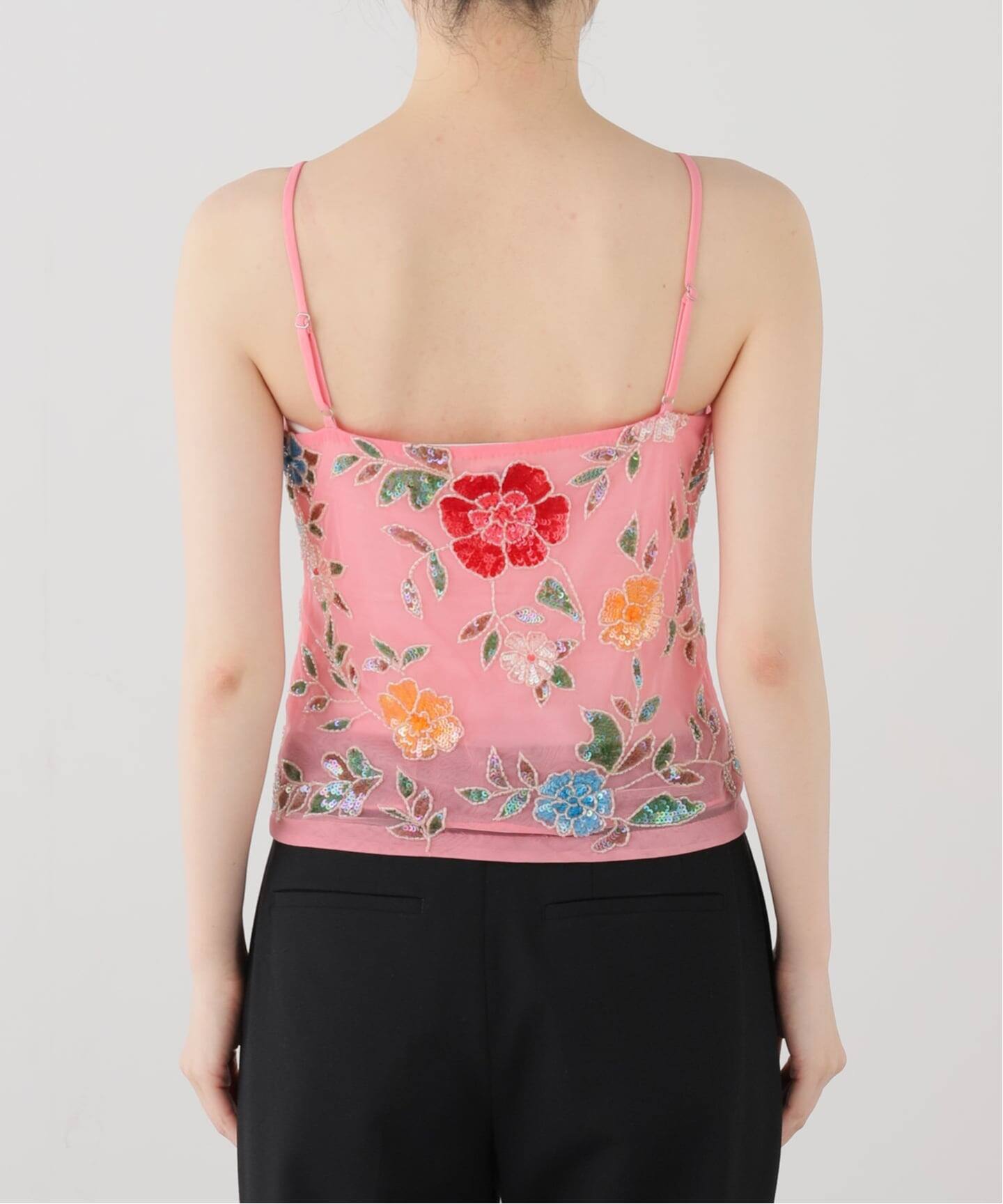 Tach clothing／タッチ クロージング】 Ezra Floral Embroidery Top