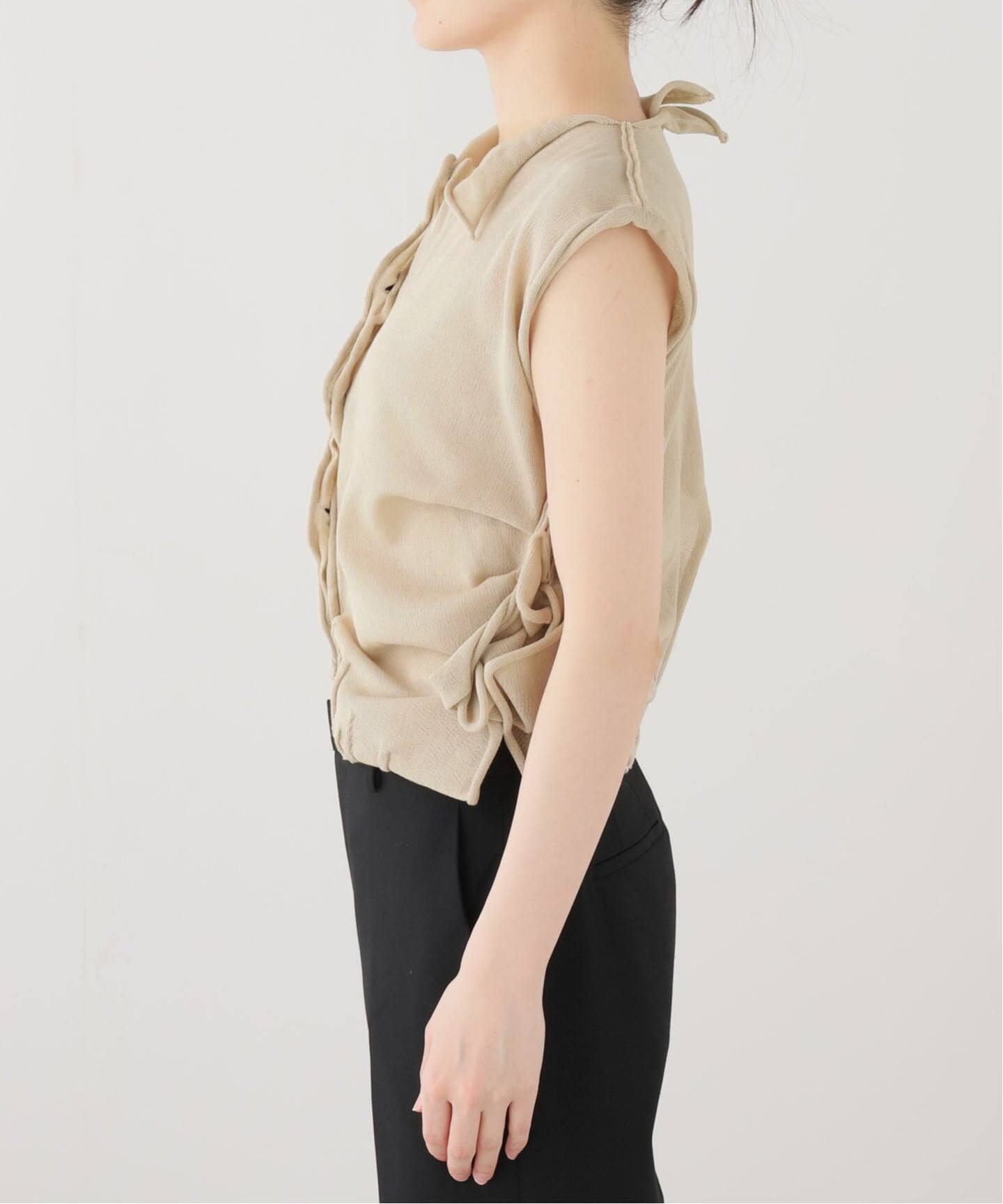 pillings ピリングス fulling vest ベスト ADAM ET ROPÉ FEMME(アダム エ ロペ ファム) / 【J'aDoRe限定