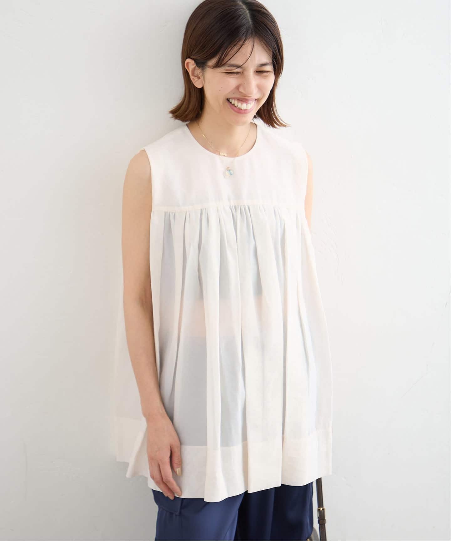 IENA - あっき IENA ブラウス2点おまとめ 一部店舗限定》Maison IENA シアーノースリーブブラウス（シャツ