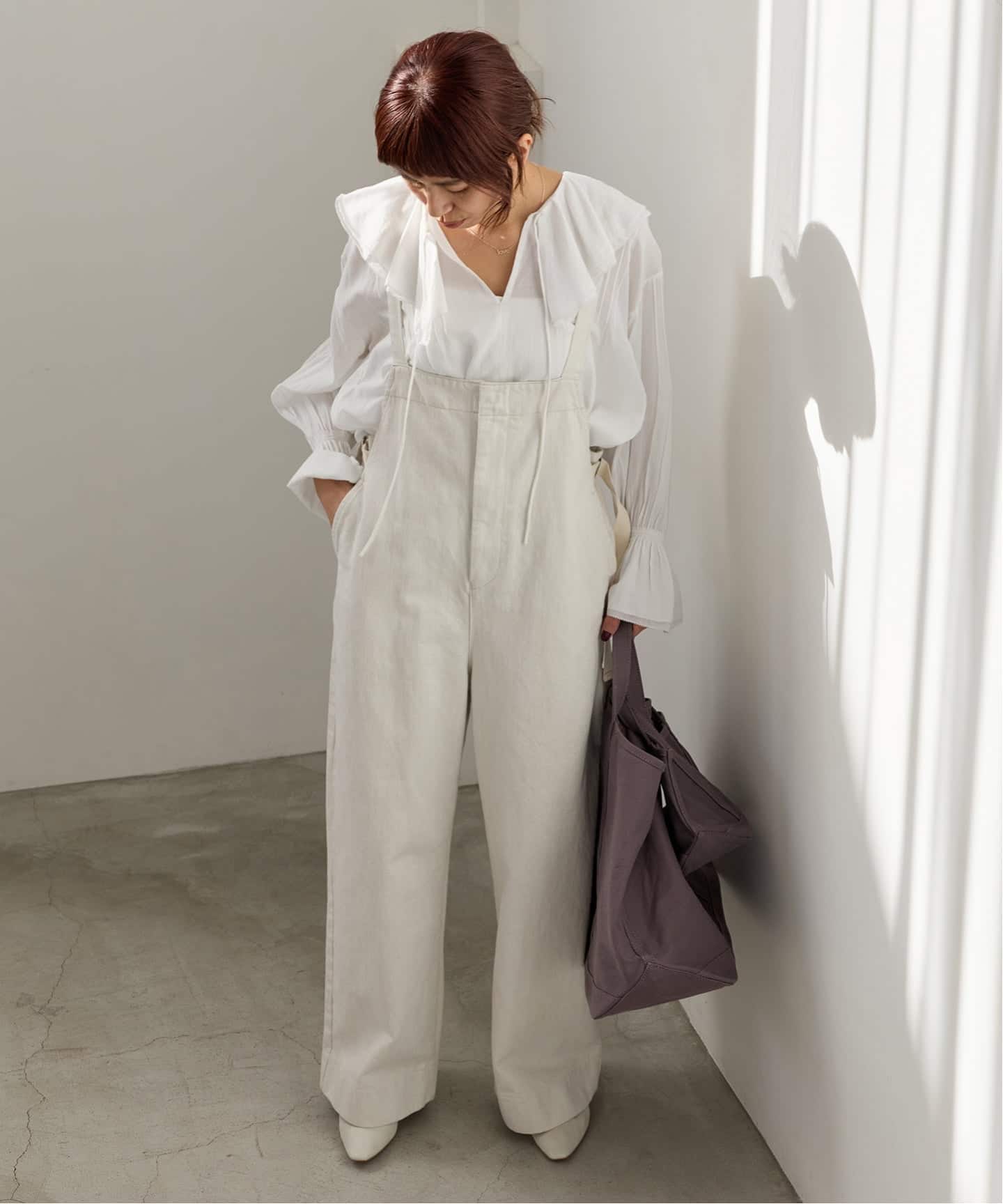 予約》フリルピンタックブラウス（シャツ／ブラウス）｜IENA（イエナ