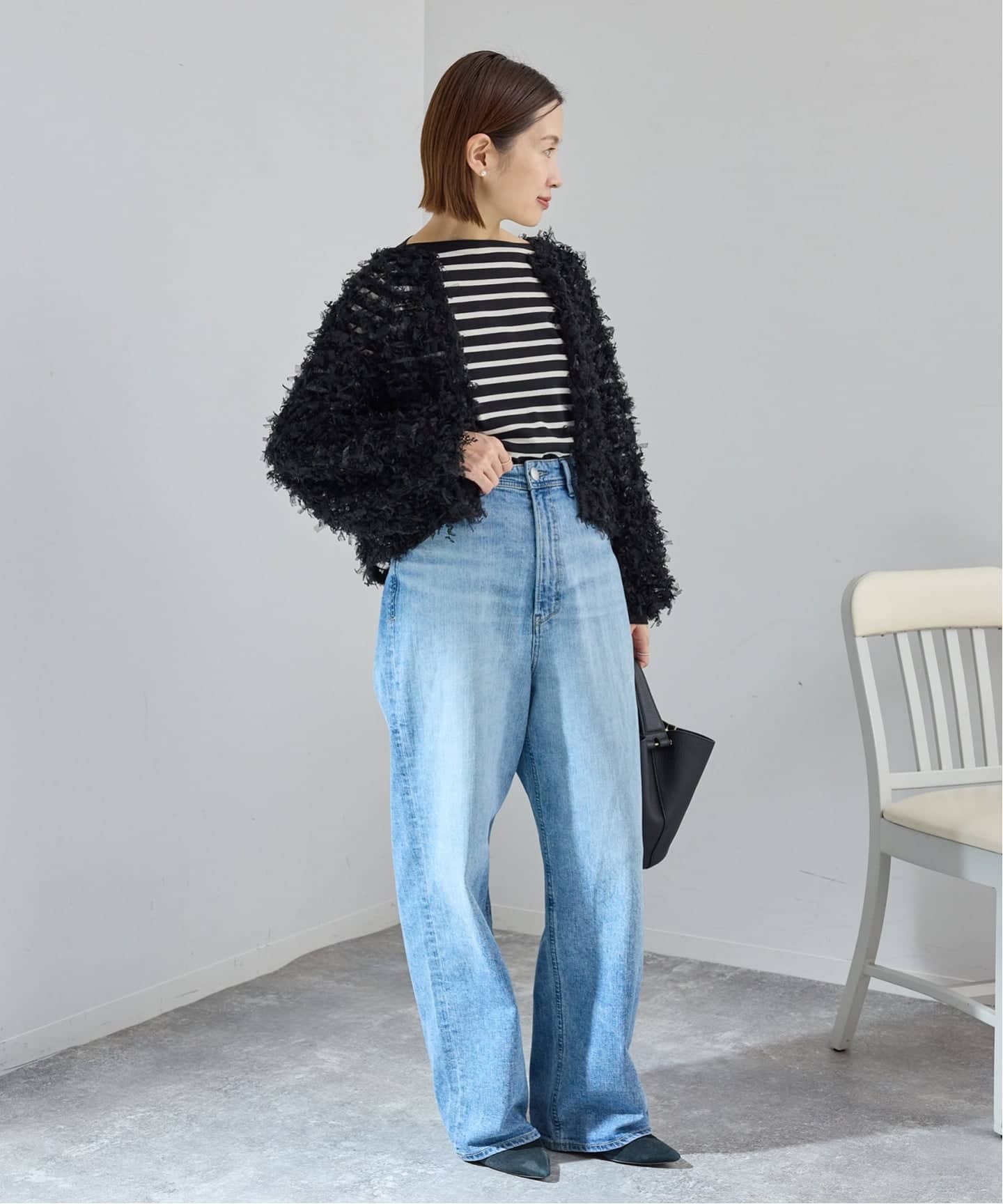 IENA チュールテープカーディガン 追加予約》チュールテープ カーディガン（カーディガン）｜IENA