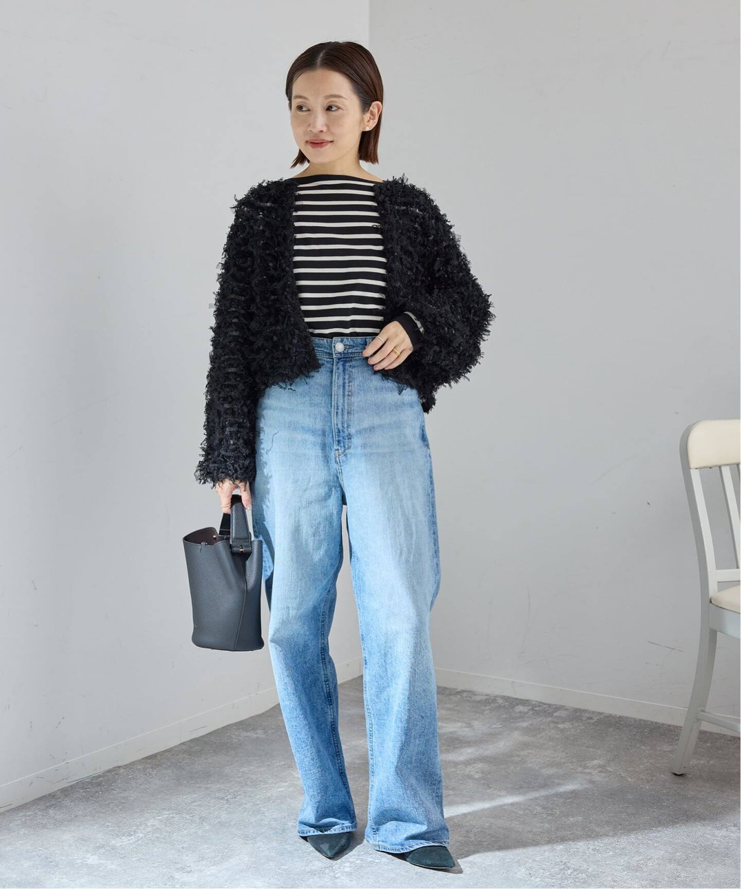 追加予約》チュールテープ カーディガン（カーディガン）｜IENA