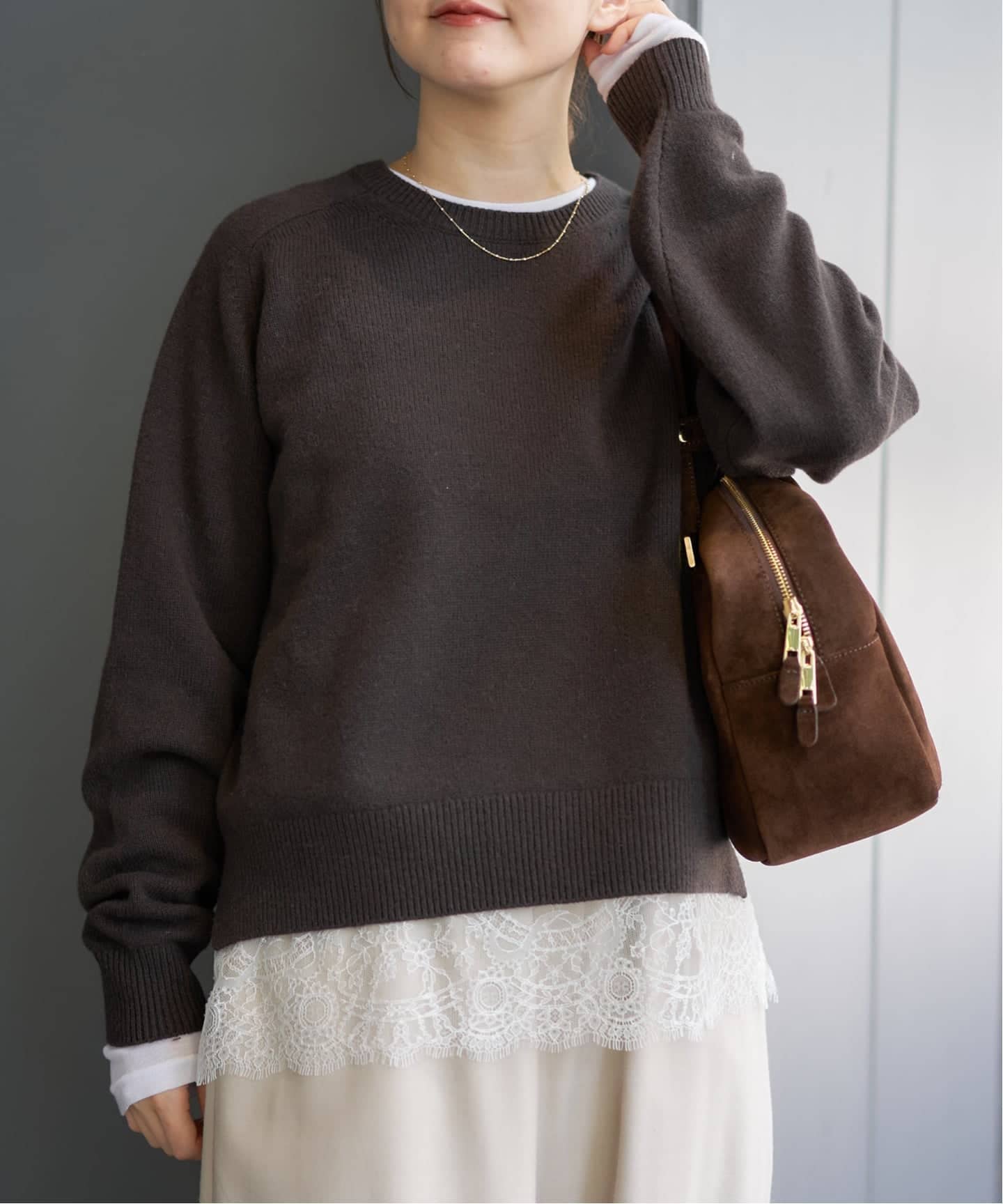 追加》レースヘムキャミソール（シャツ／ブラウス）｜IENA（イエナ）の