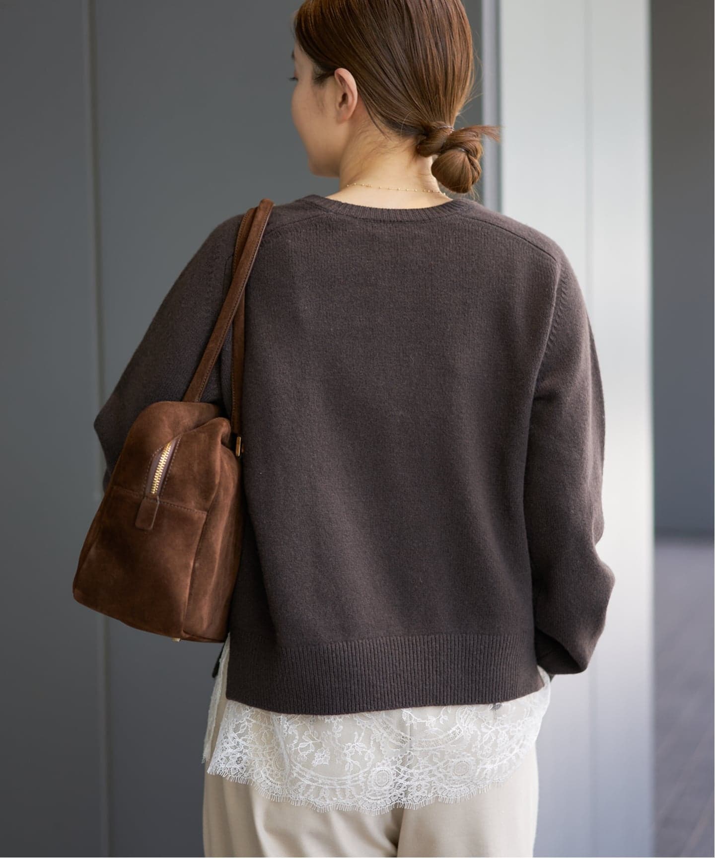 IENA レースヘムキャミソール 追加》レースヘムキャミソール（シャツ／ブラウス）｜IENA（イエナ）の