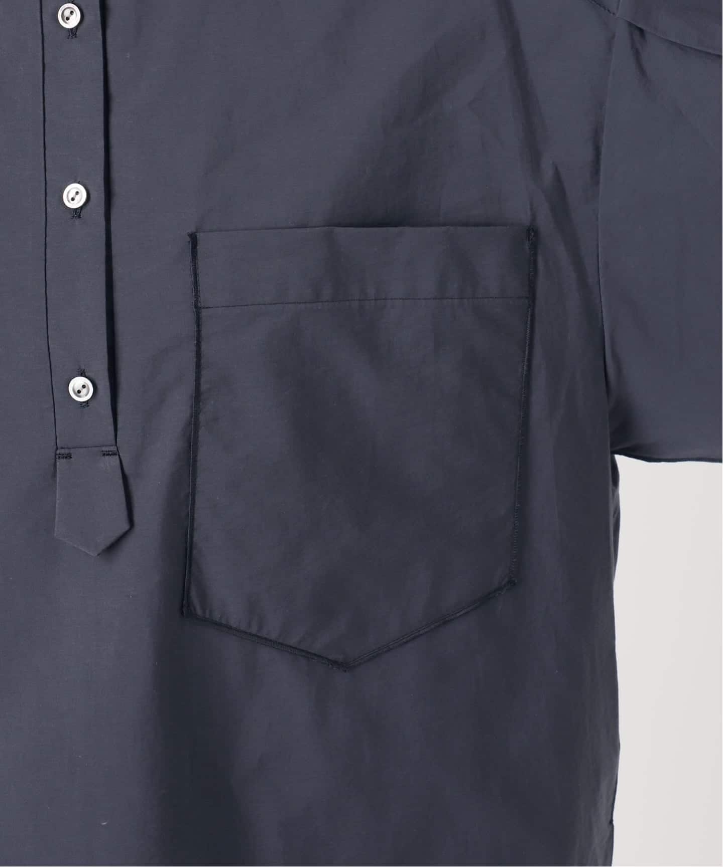 IENA/リネンノースリーブスキッパーシャツ/ネイビー IENA（イエナ）の「リネンノースリーブスキッパーシャツ◇（シャツ