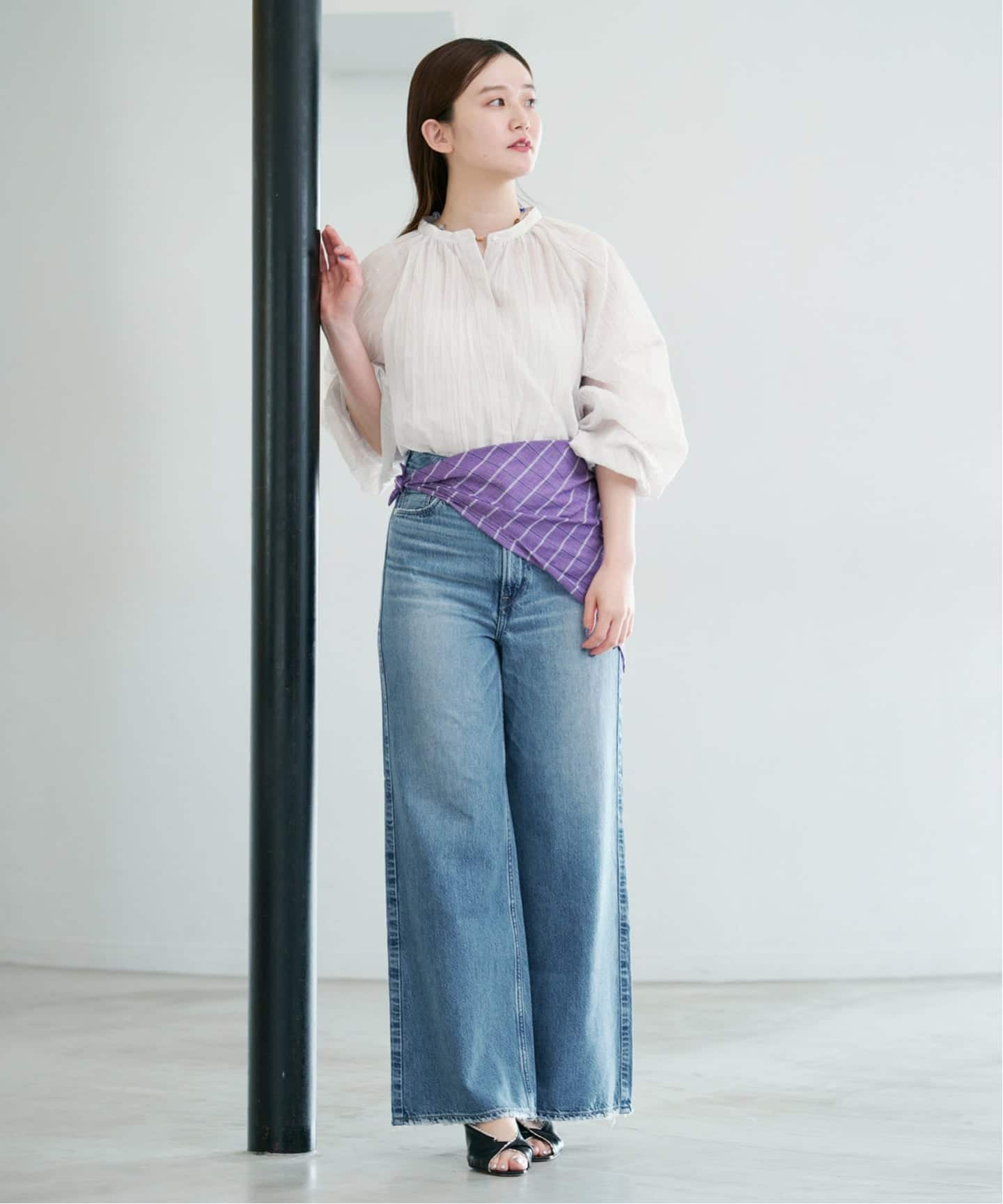 IENA ブラウス IENA（イエナ）の「ドットフラワーブラウス◇（シャツ/ブラウス）」 - WEAR