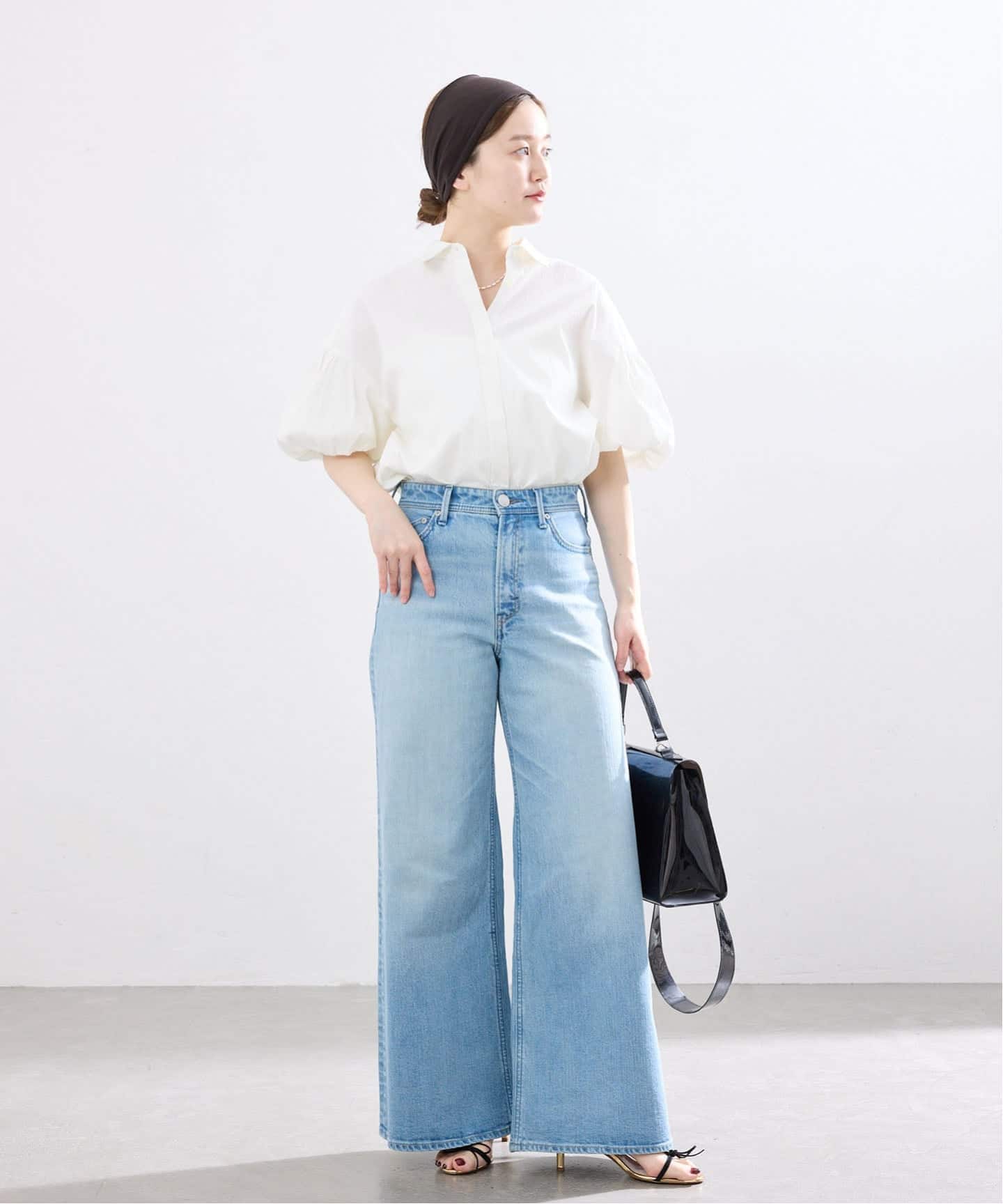 IENA(イエナ) 24SS シアースラブ バルーンスリーブブラウス レディース IENA - IENA(イエナ) 24SS シアースラブ バルーンスリーブブラウス