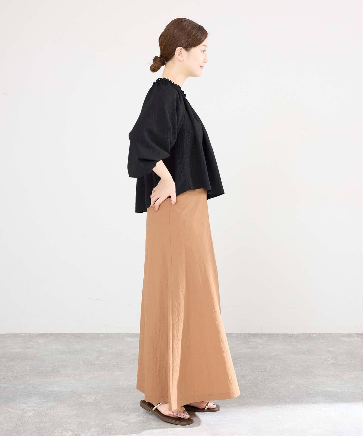 IENA ブライトサッカーブラウス IENA（イエナ）の「Vネック サッカーブラウス（シャツ/ブラウス）」 - WEAR