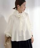 《追加》&NAVYシアーボウタイブラウス