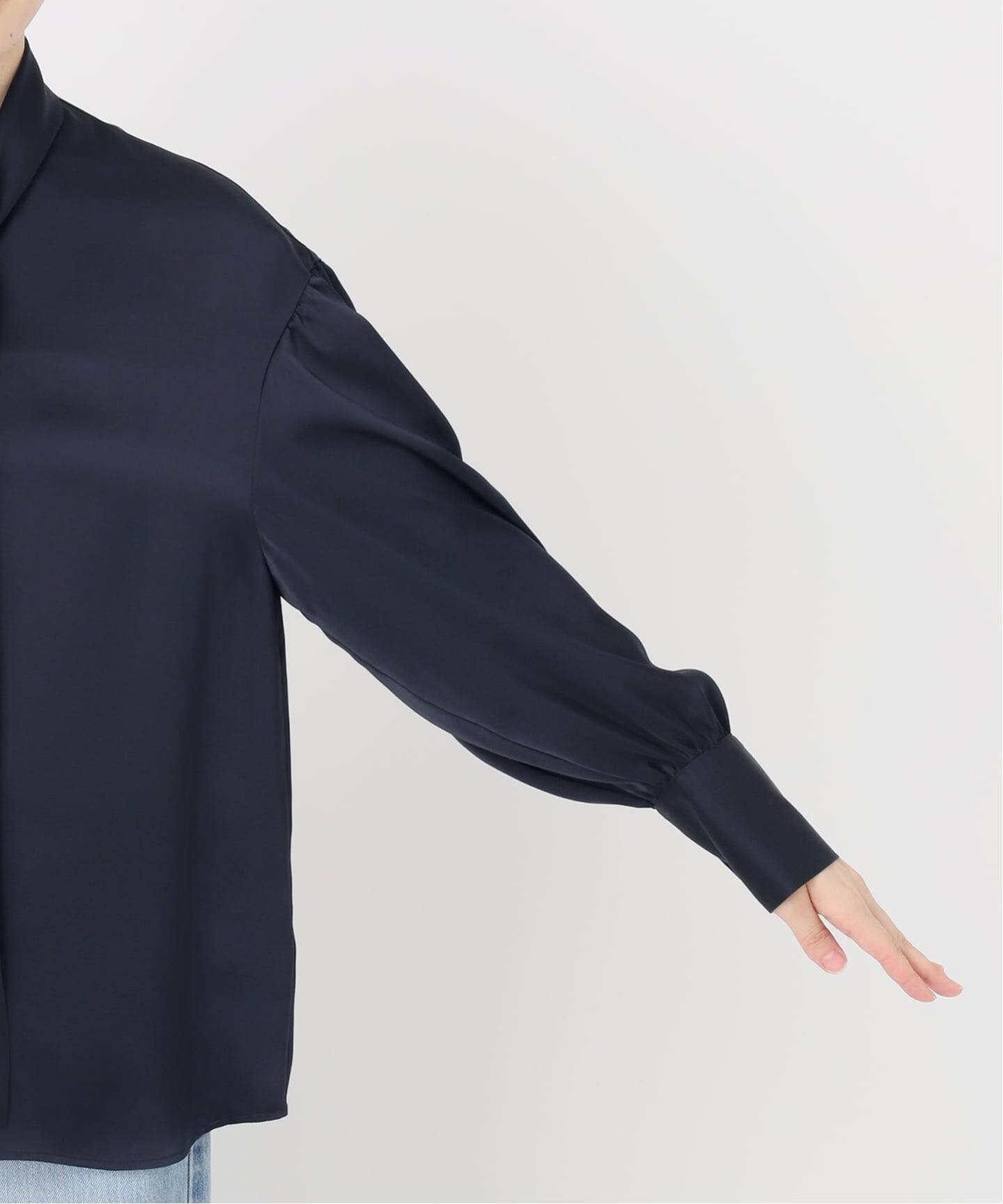 完全受注生産】《追加》SO サテンボウタイブラウス（シャツ／ブラウス 