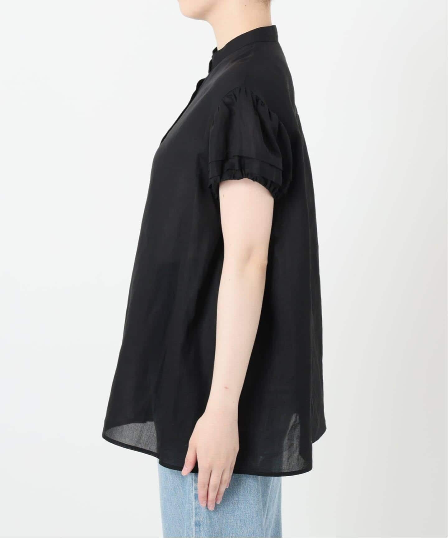 ☆★使えます♪イエナIENA半袖ブラウスフレアスリーブ半袖ブラウス☆★ IENA（イエナ） ブラウス シャツ 「WEB限定/追加」パフスリーブ半袖