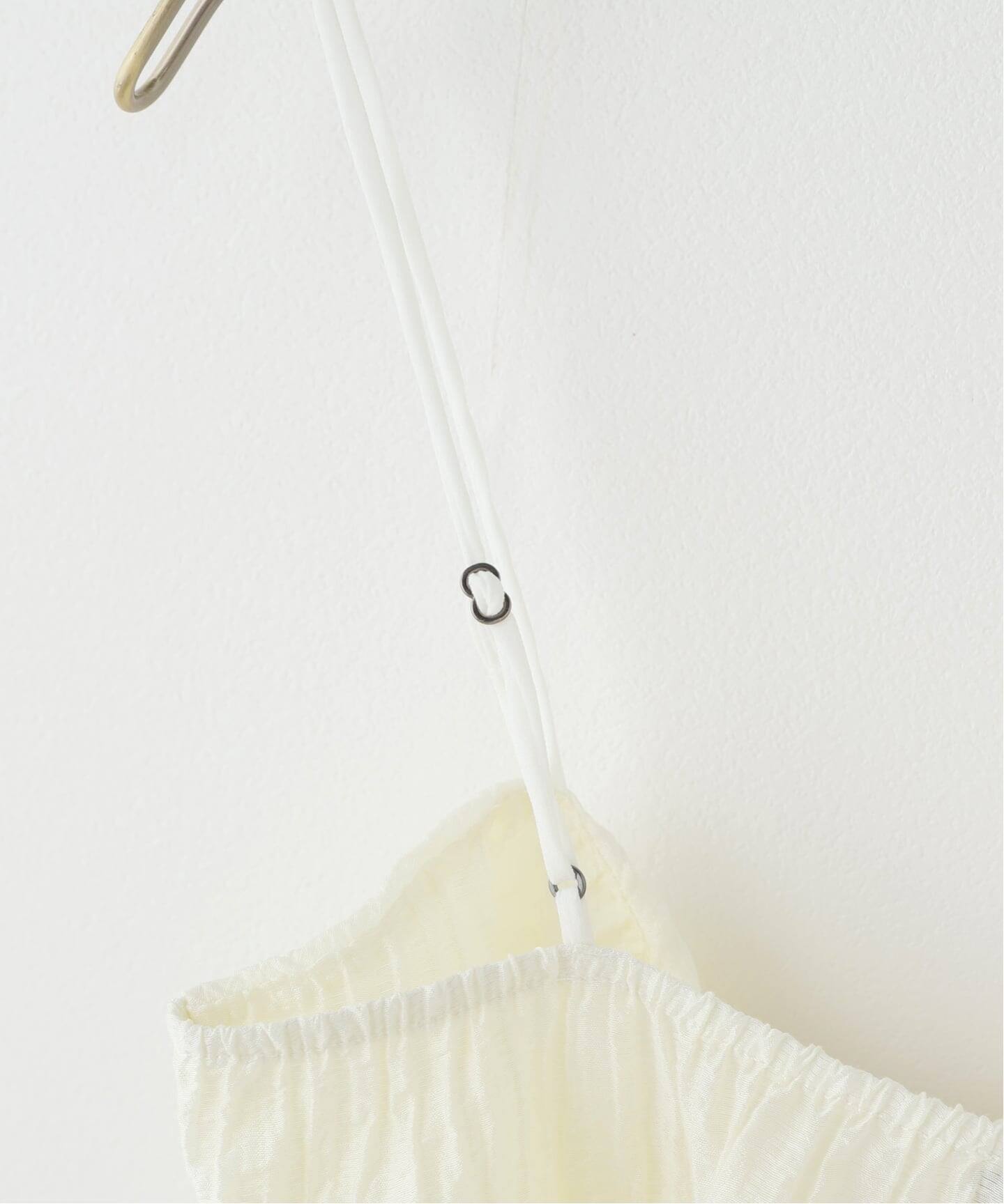 ESTHE/エステ Twist Front Pleated Cami Top ブラウス 162-3076A