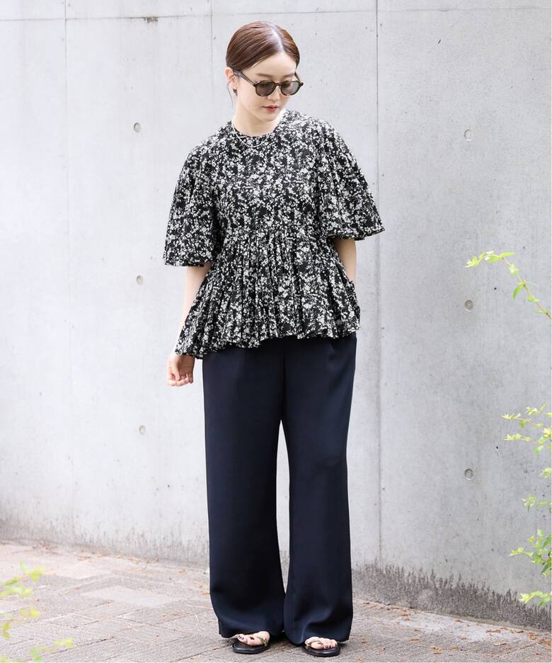 26SS IENA MARIHA/マリハ 別注 フリージアのブラウス PRINT MARIHA 