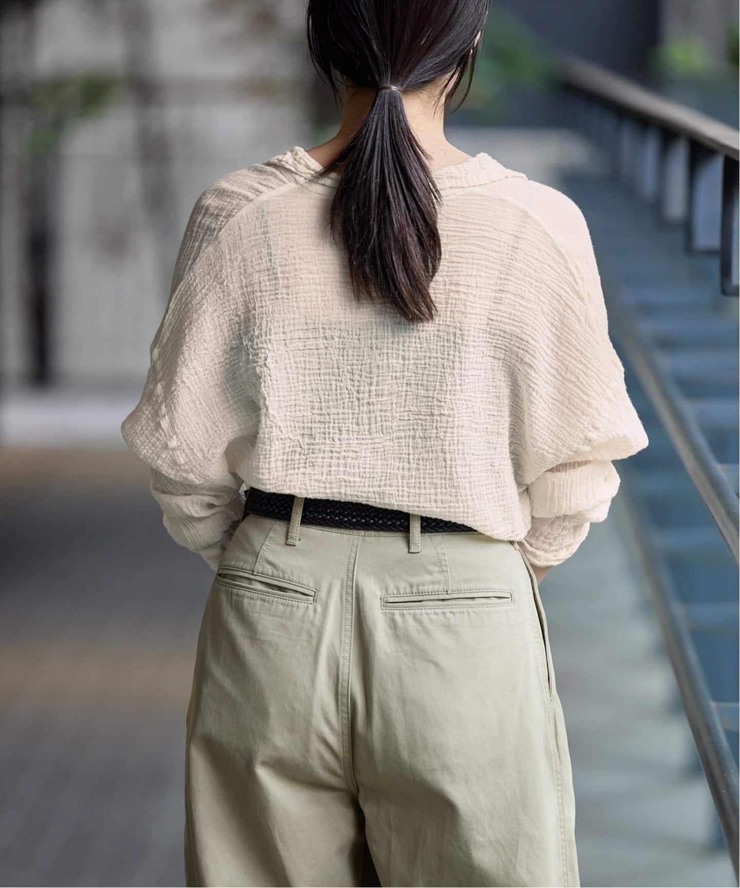 追加》LES ATELIERS FRANCAIS DE CONFECTION Blouse Desert