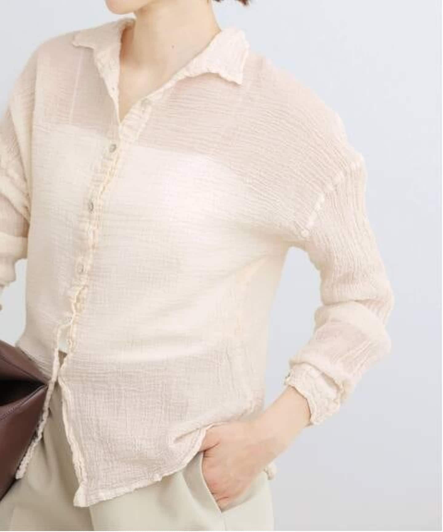 追加》LES ATELIERS FRANCAIS DE CONFECTION Blouse Desert