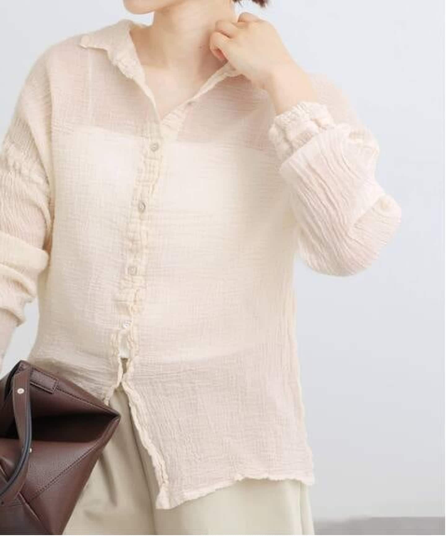 追加》LES ATELIERS FRANCAIS DE CONFECTION Blouse Desert