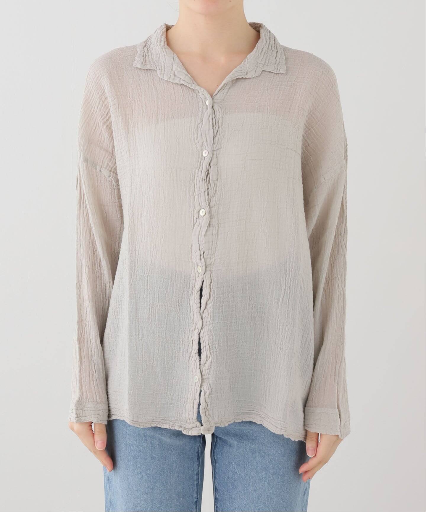 新品　IENA ル アトリエフランセ　ブラウス 追加》LES ATELIERS FRANCAIS DE CONFECTION Blouse Desert