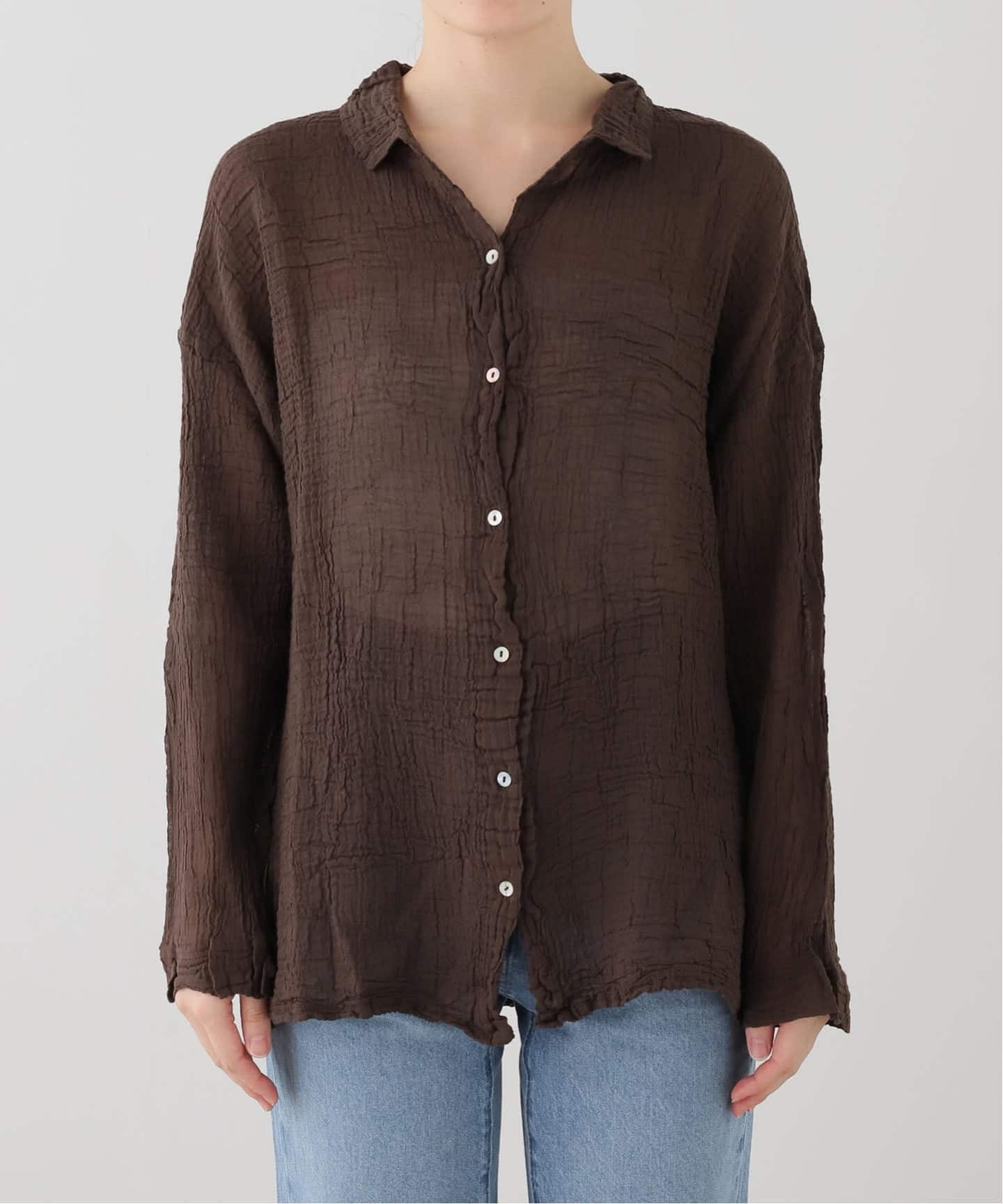 追加》LES ATELIERS FRANCAIS DE CONFECTION Blouse Desert