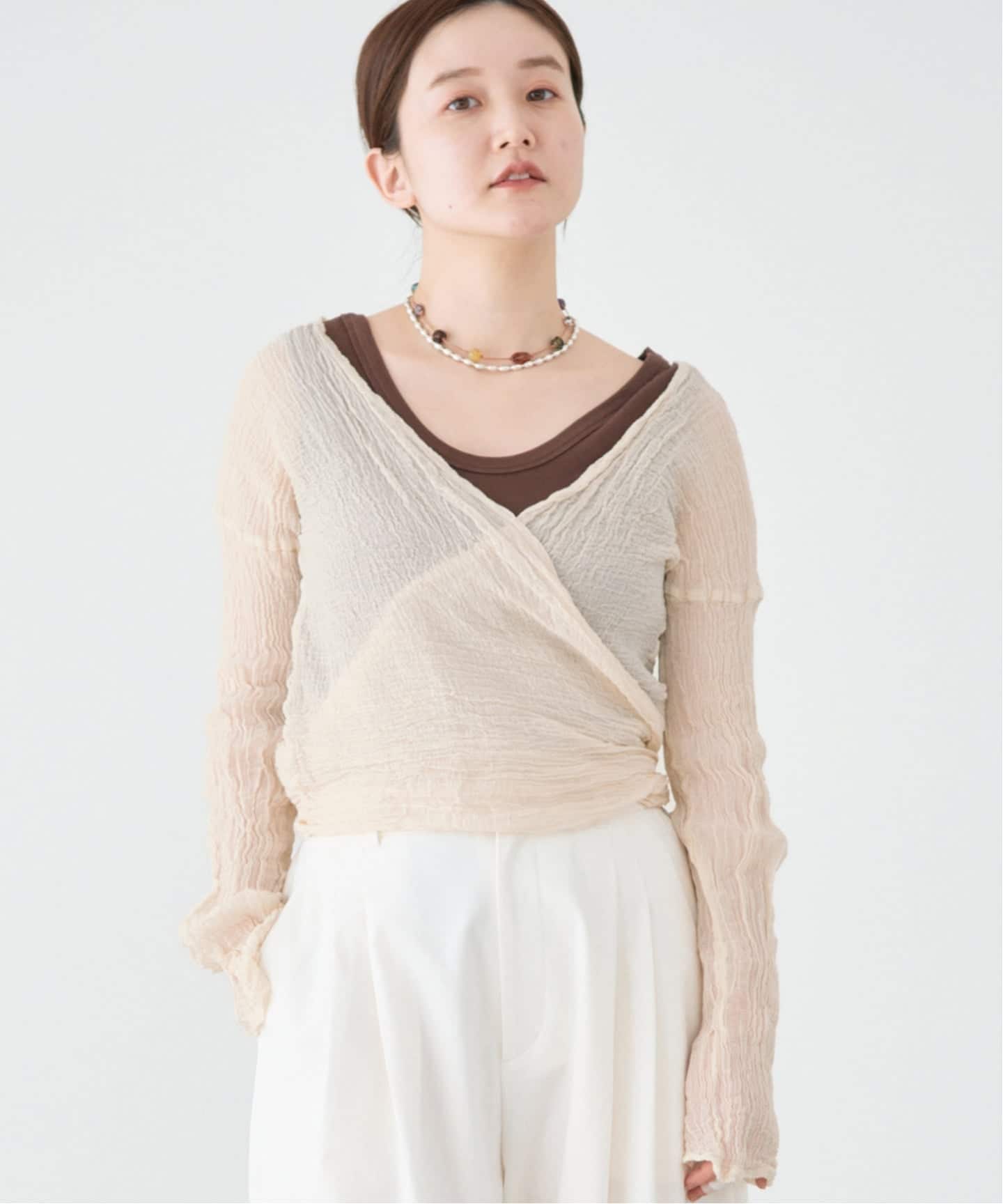 追加》LES ATELIERS FRANCAIS DE CONFECTION Cache Coeur PE26JPCACHE