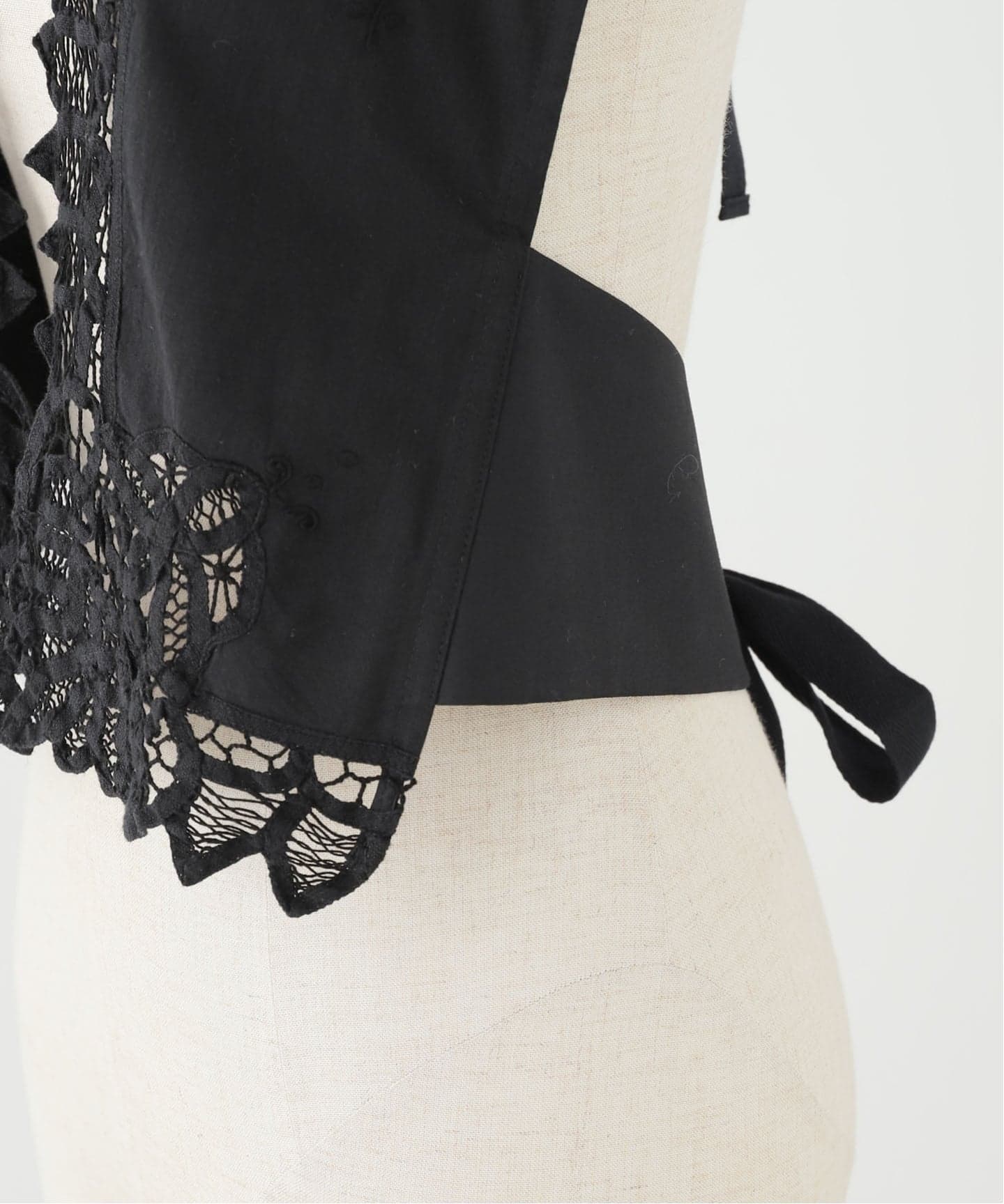 【極美】IENA Heriter◎Batten lace Church ブラウス Heriter/エリテ batten parts parts giller シャツ H0-00-3095（シャツ
