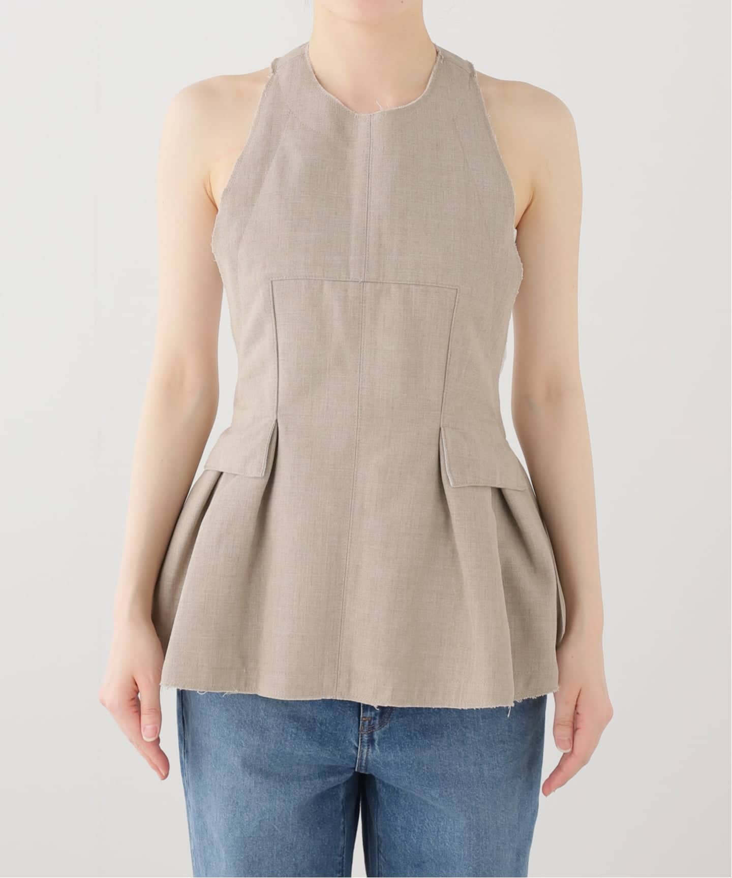 venit/ヴェニット LINEN BL ブラウス VEG5615A（シャツ／ブラウス