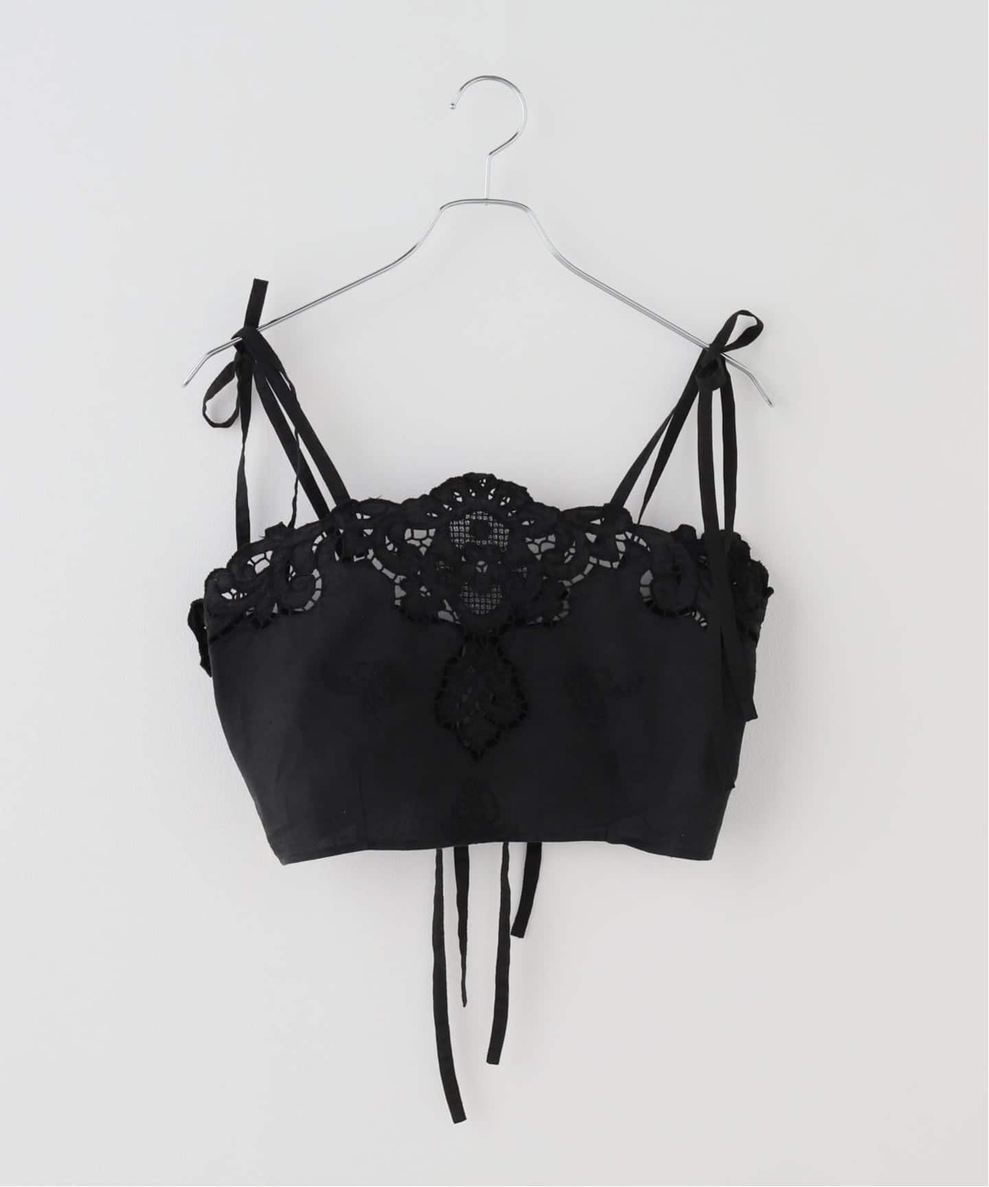 Heriter/エリテ cutwork bustier シャツ H0-00-3085（シャツ／ブラウス