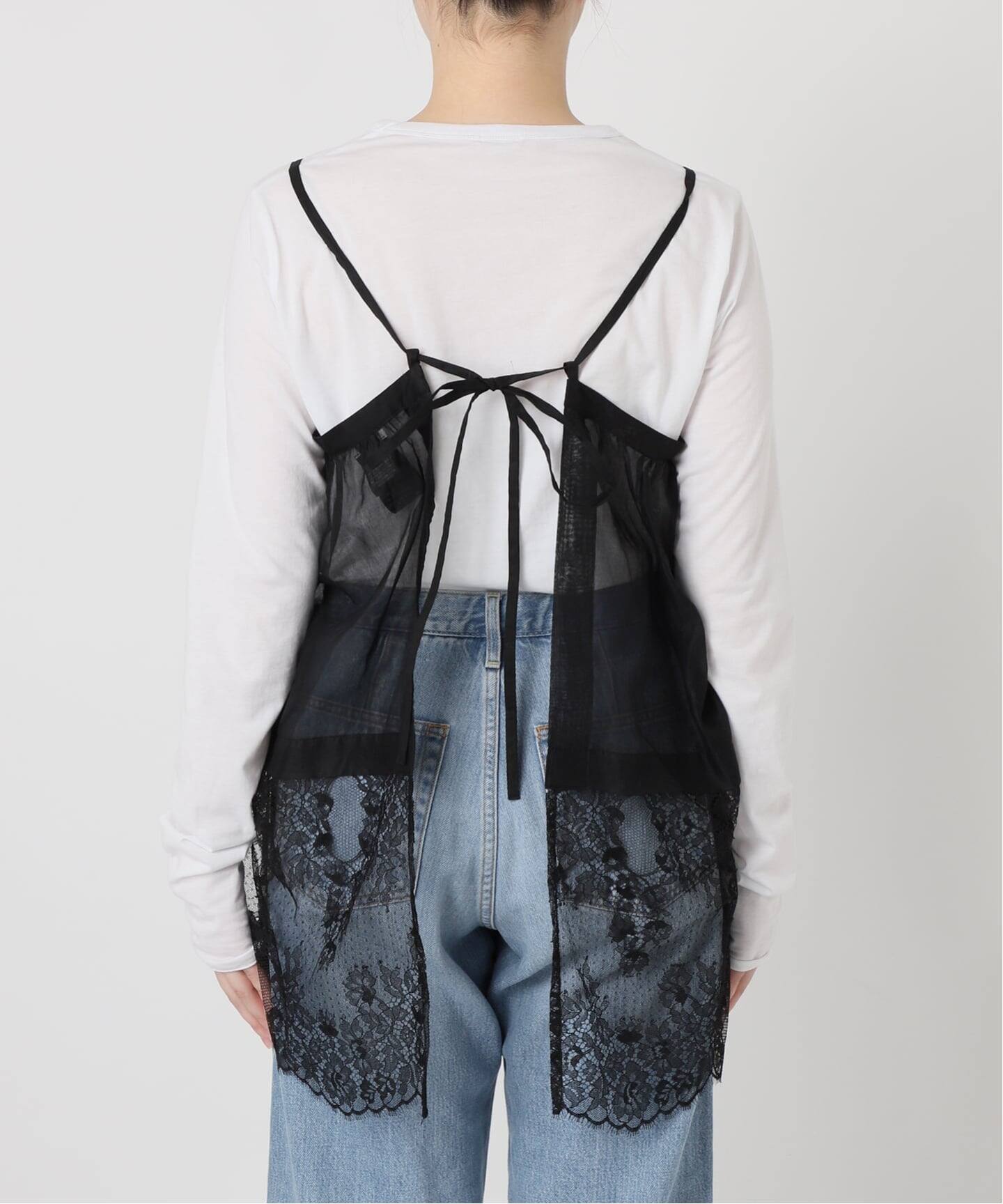 追加2予約》Heriter/エリテ リバーレースキャミソール（シャツ