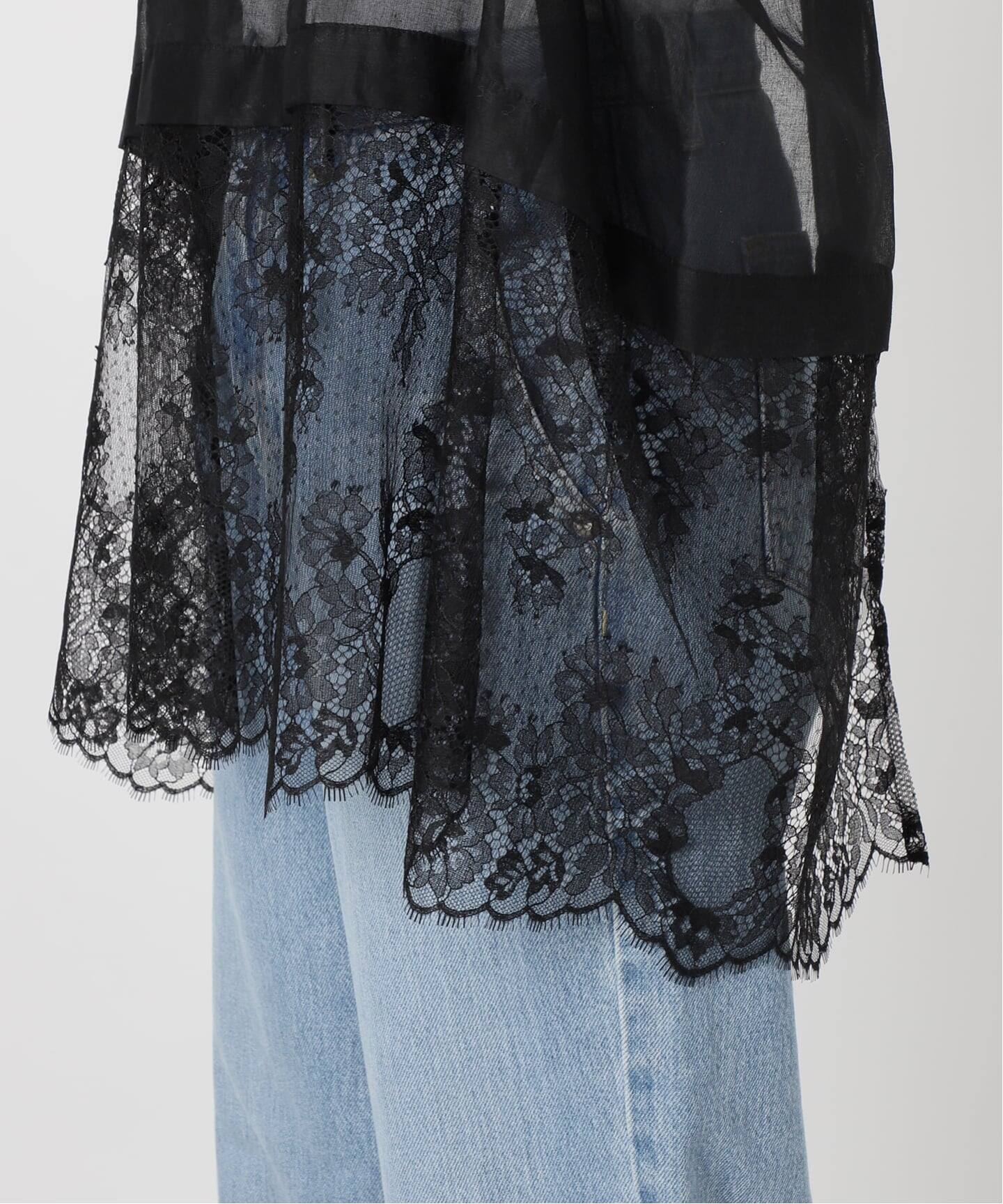 追加2予約》Heriter/エリテ リバーレースキャミソール（シャツ